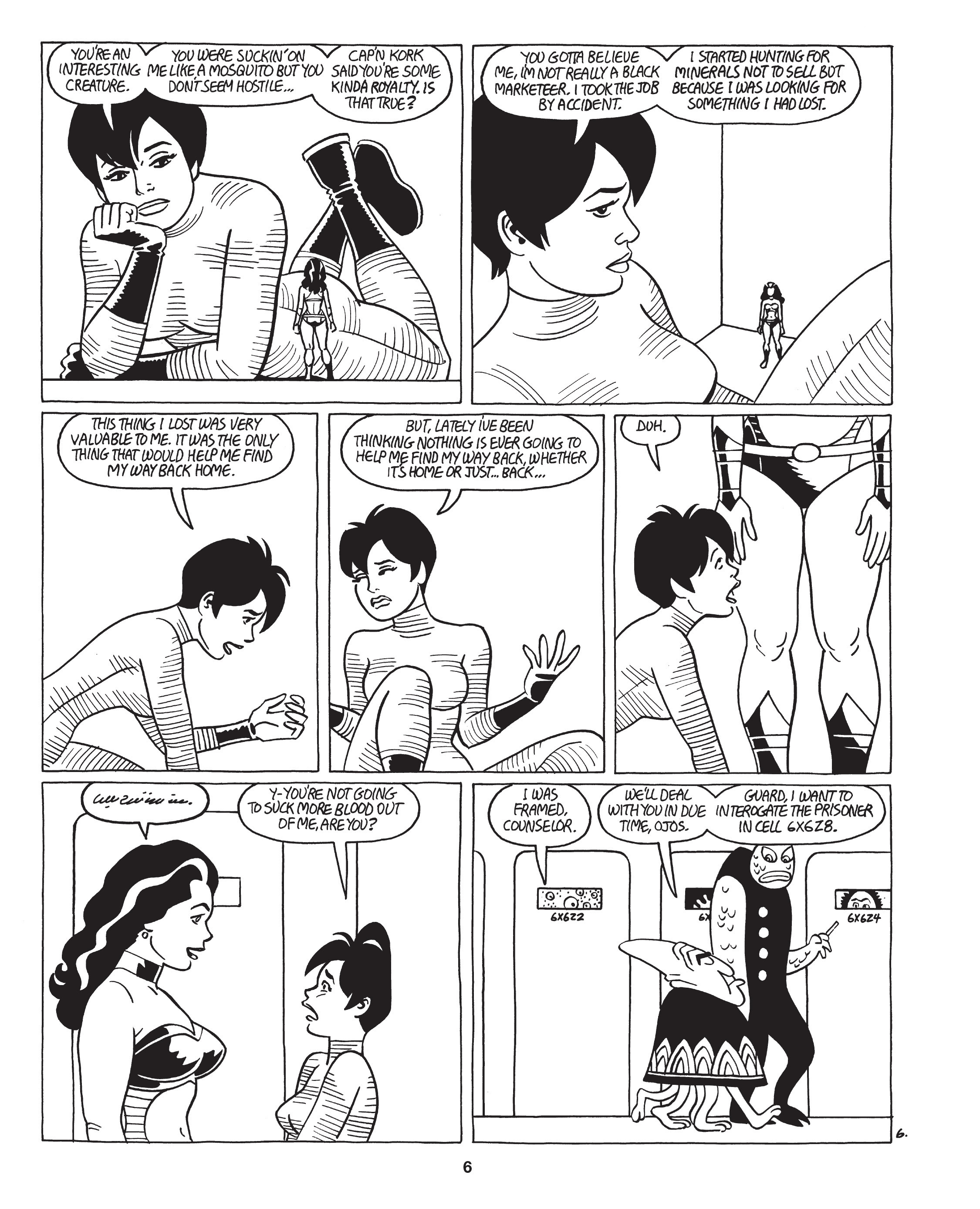 Read online Love and Rockets: New Stories comic -  Issue #8 - 9