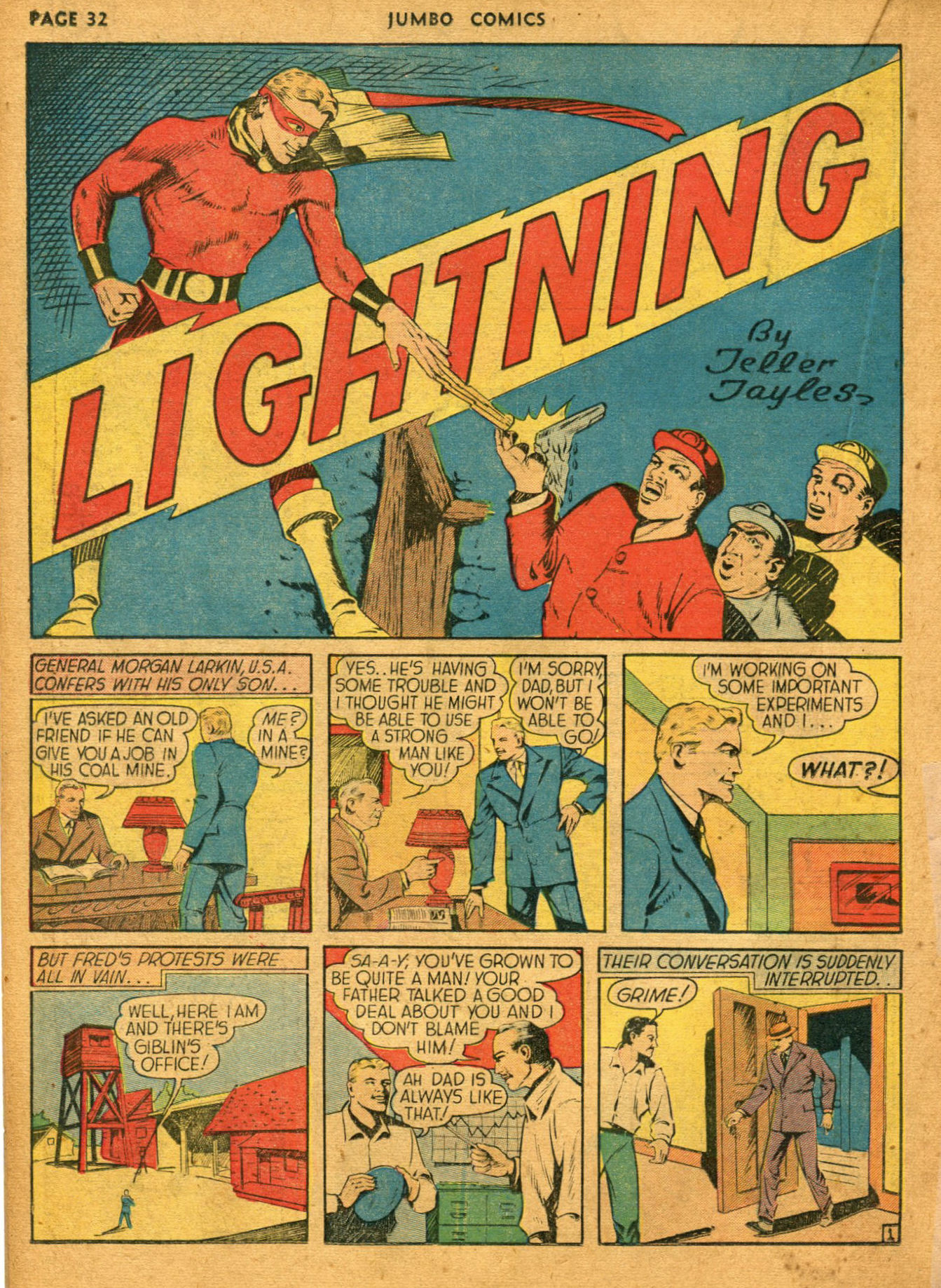 Read online Jumbo Comics comic -  Issue #18 - 34