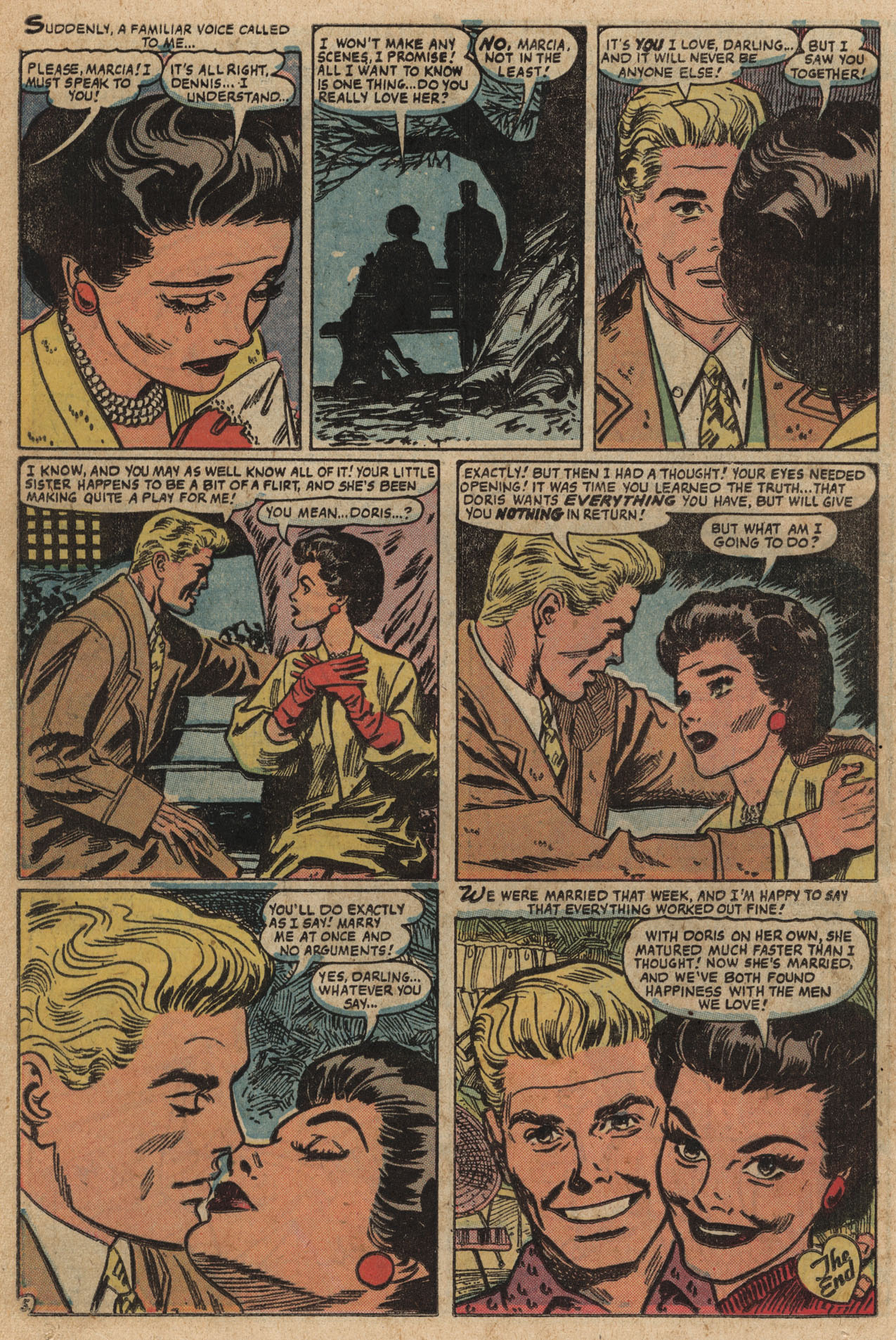 Read online Love Romances comic -  Issue #66 - 14