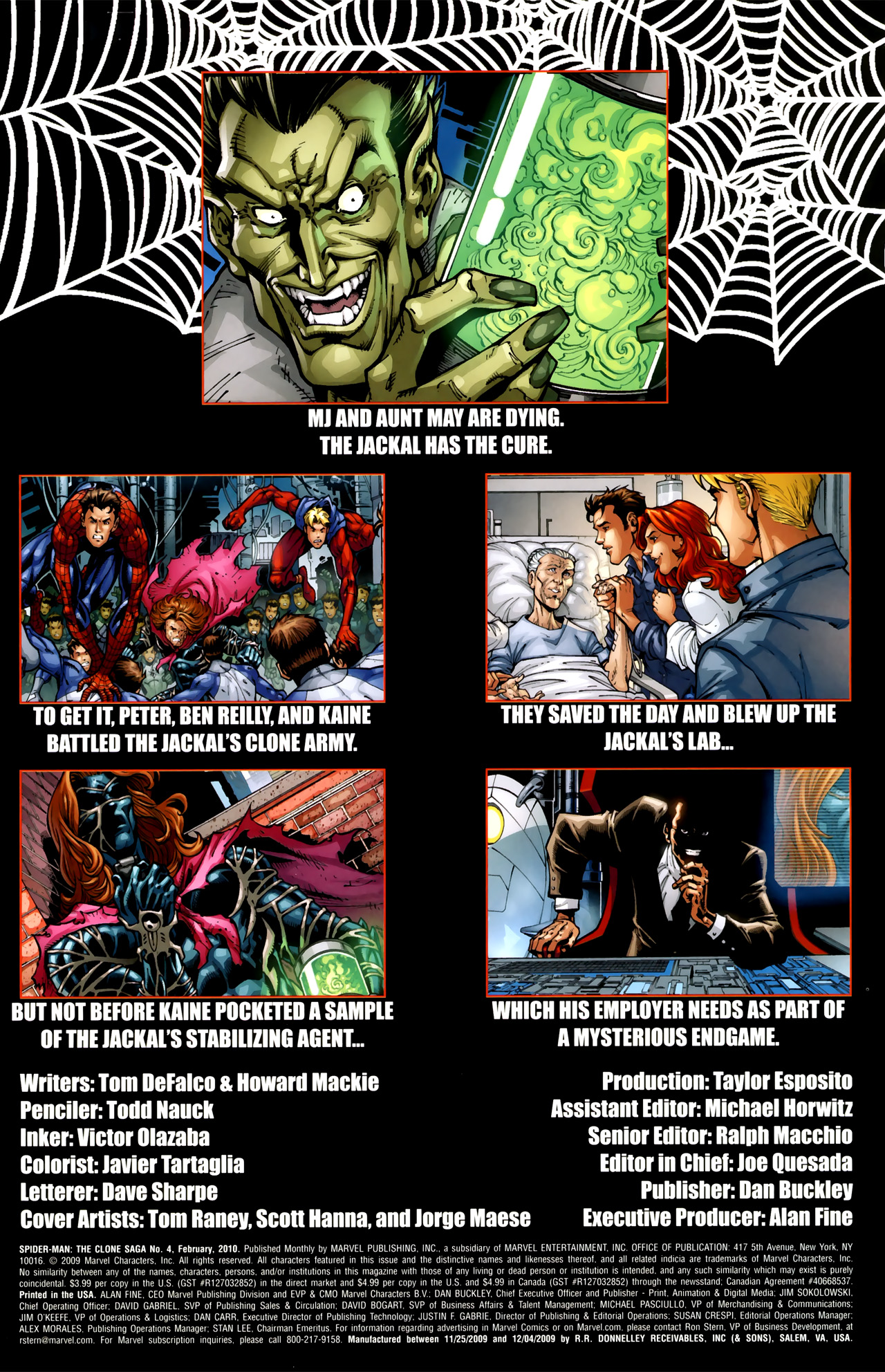 Read online Spider-Man: The Clone Saga comic -  Issue #4 - 2