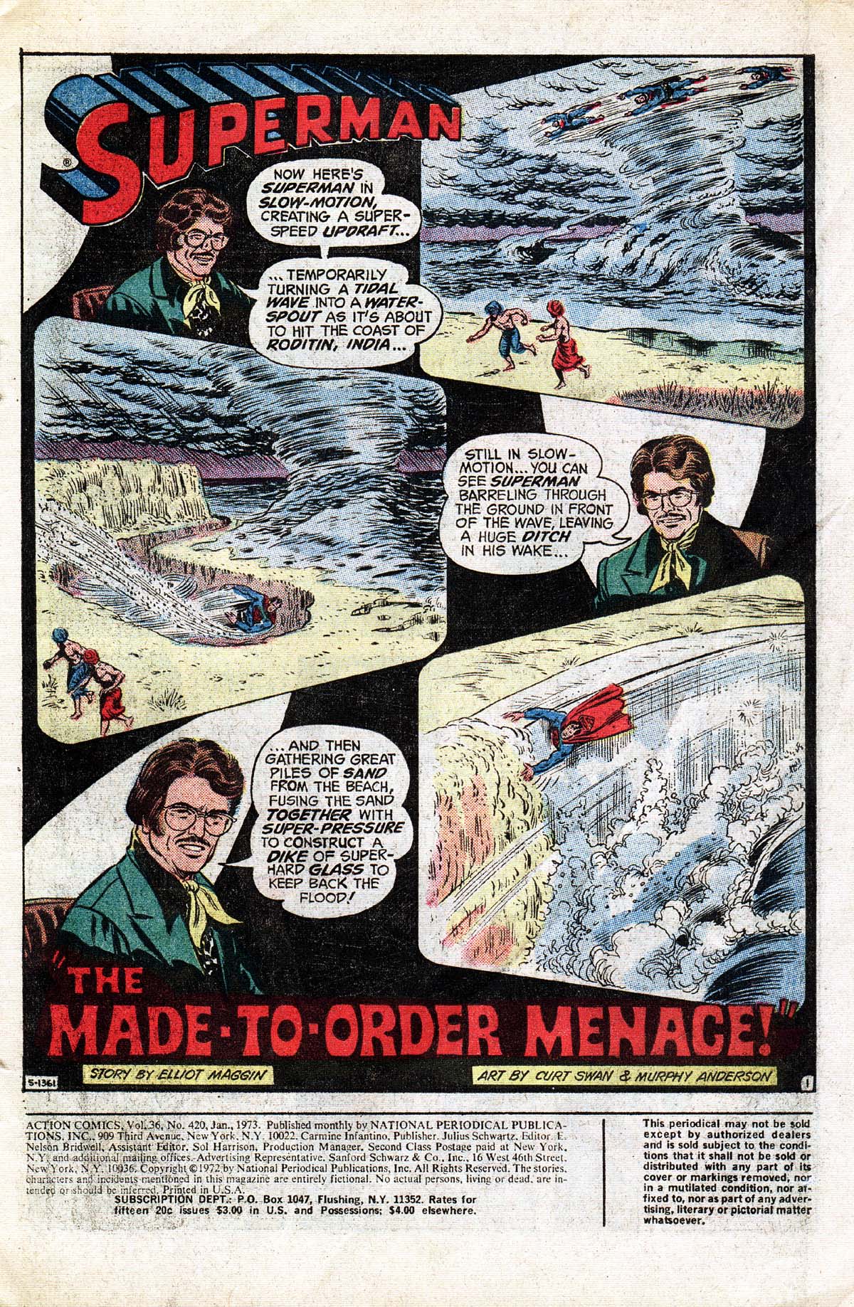 Read online Action Comics (1938) comic -  Issue #420 - 3