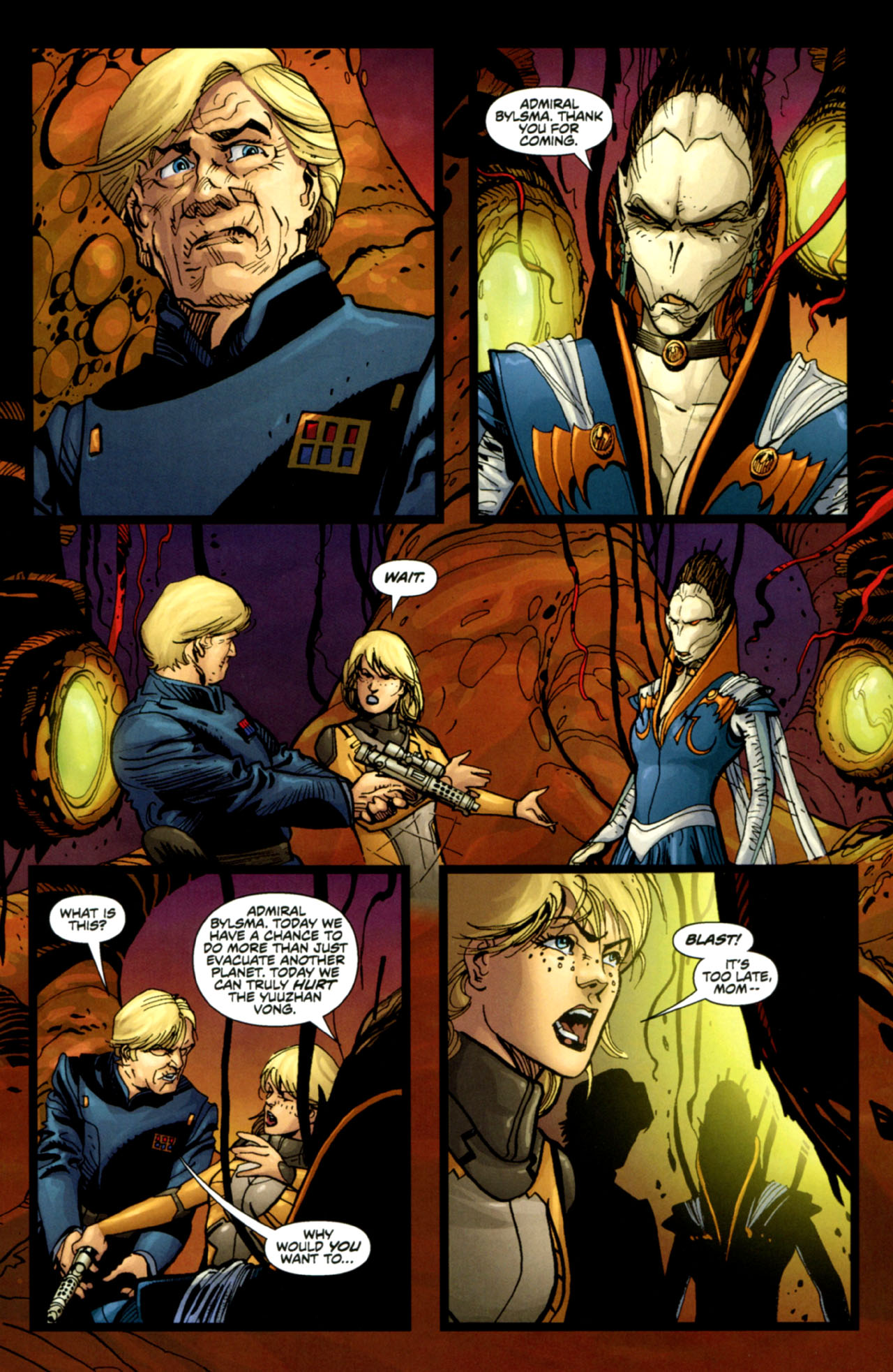 Read online Star Wars: Invasion - Revelations comic -  Issue #3 - 22