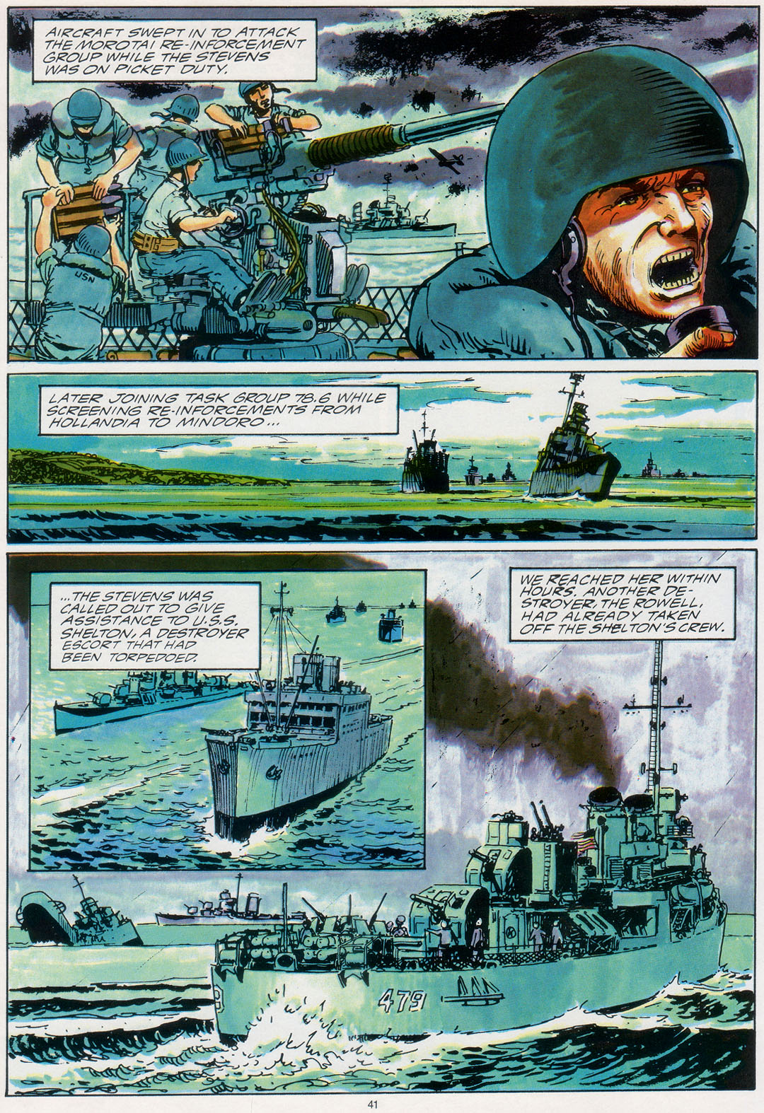 Read online Marvel Graphic Novel comic -  Issue #30 - A Sailor's Story - 47