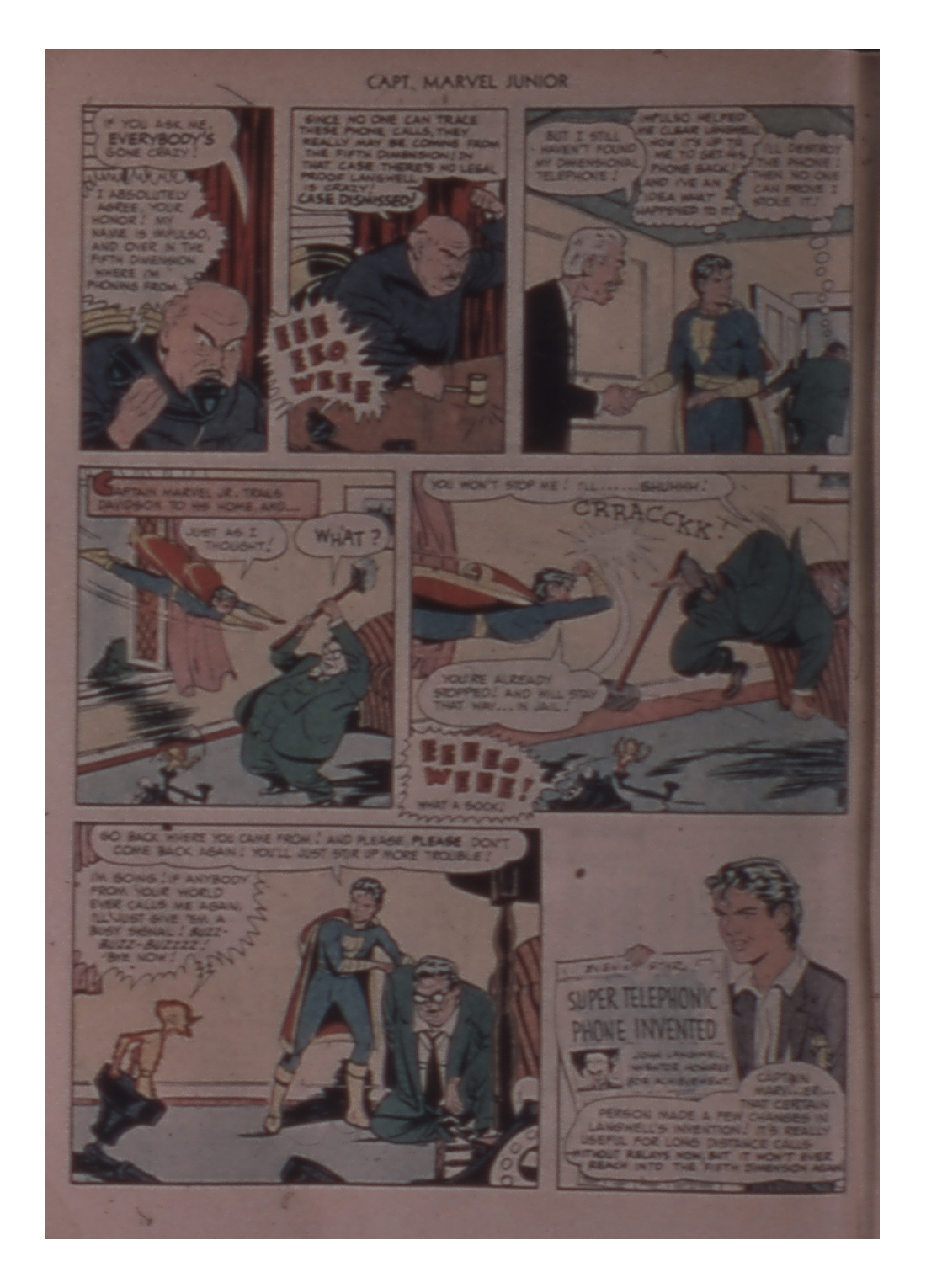 Read online Captain Marvel, Jr. comic -  Issue #77 - 22