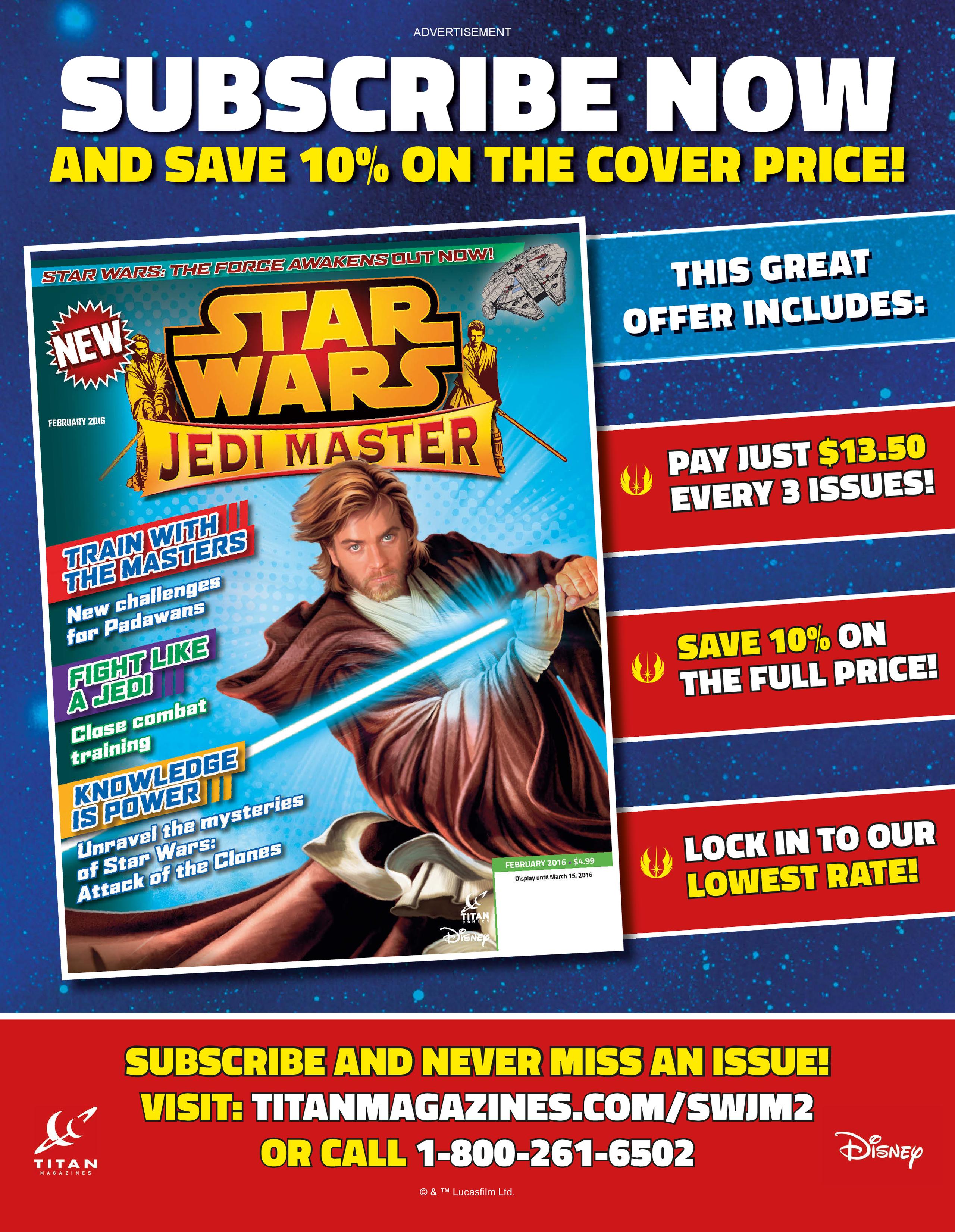 Read online Star Wars Jedi Master Magazine comic -  Issue #2 - 31