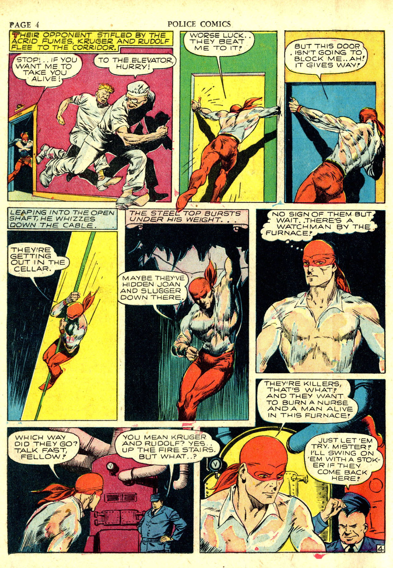 Read online Police Comics comic -  Issue #6 - 7
