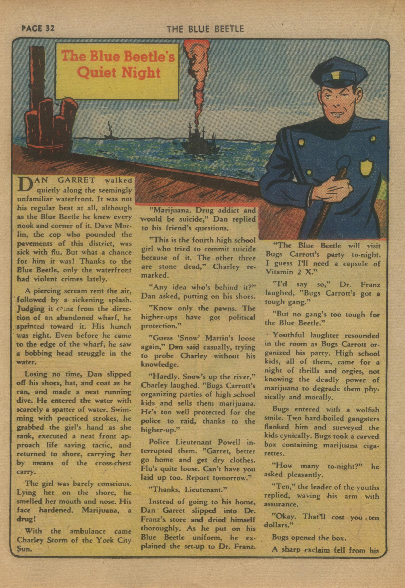 Read online The Blue Beetle comic -  Issue #3 - 34