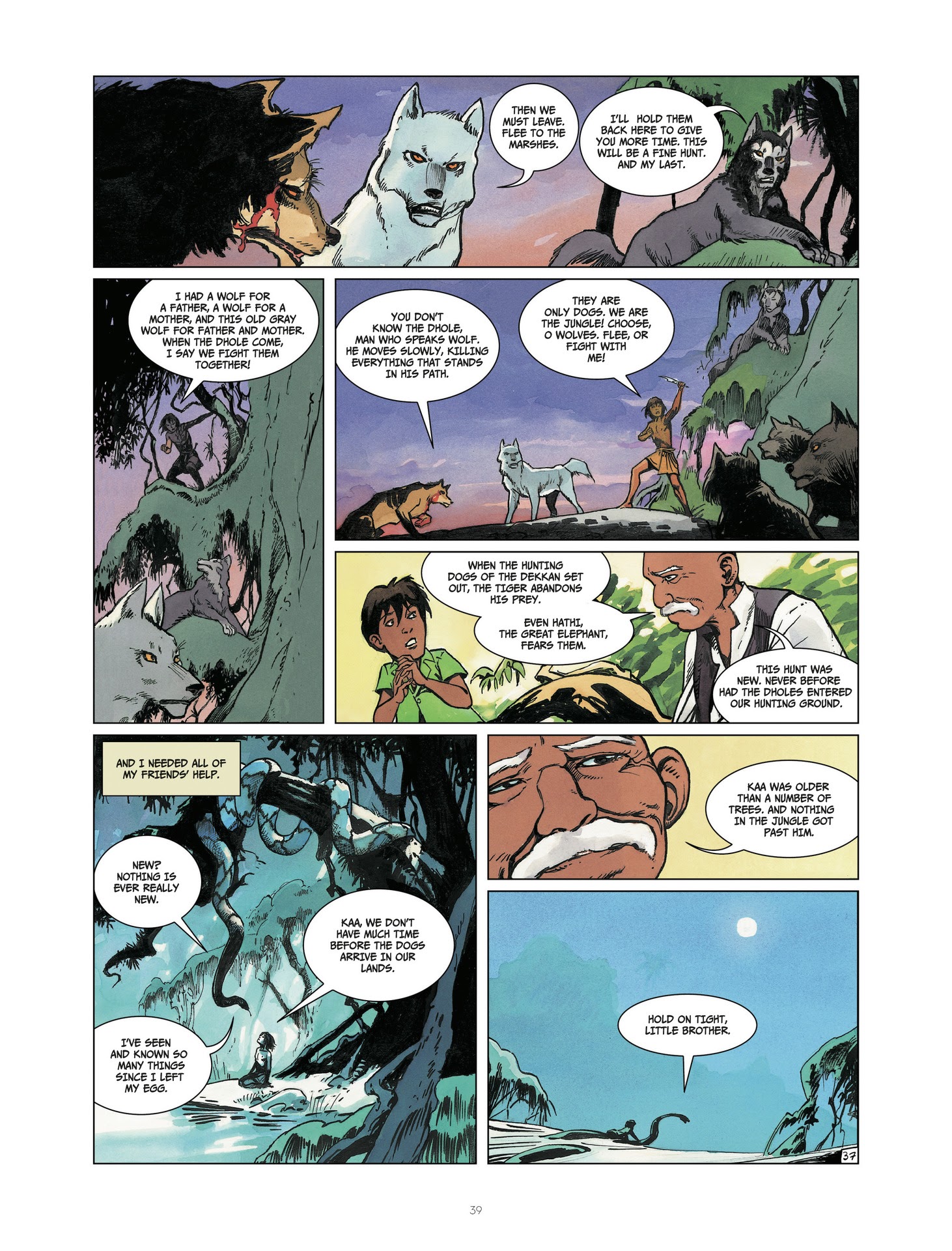 Read online The Last Jungle Book comic -  Issue #2 - 39