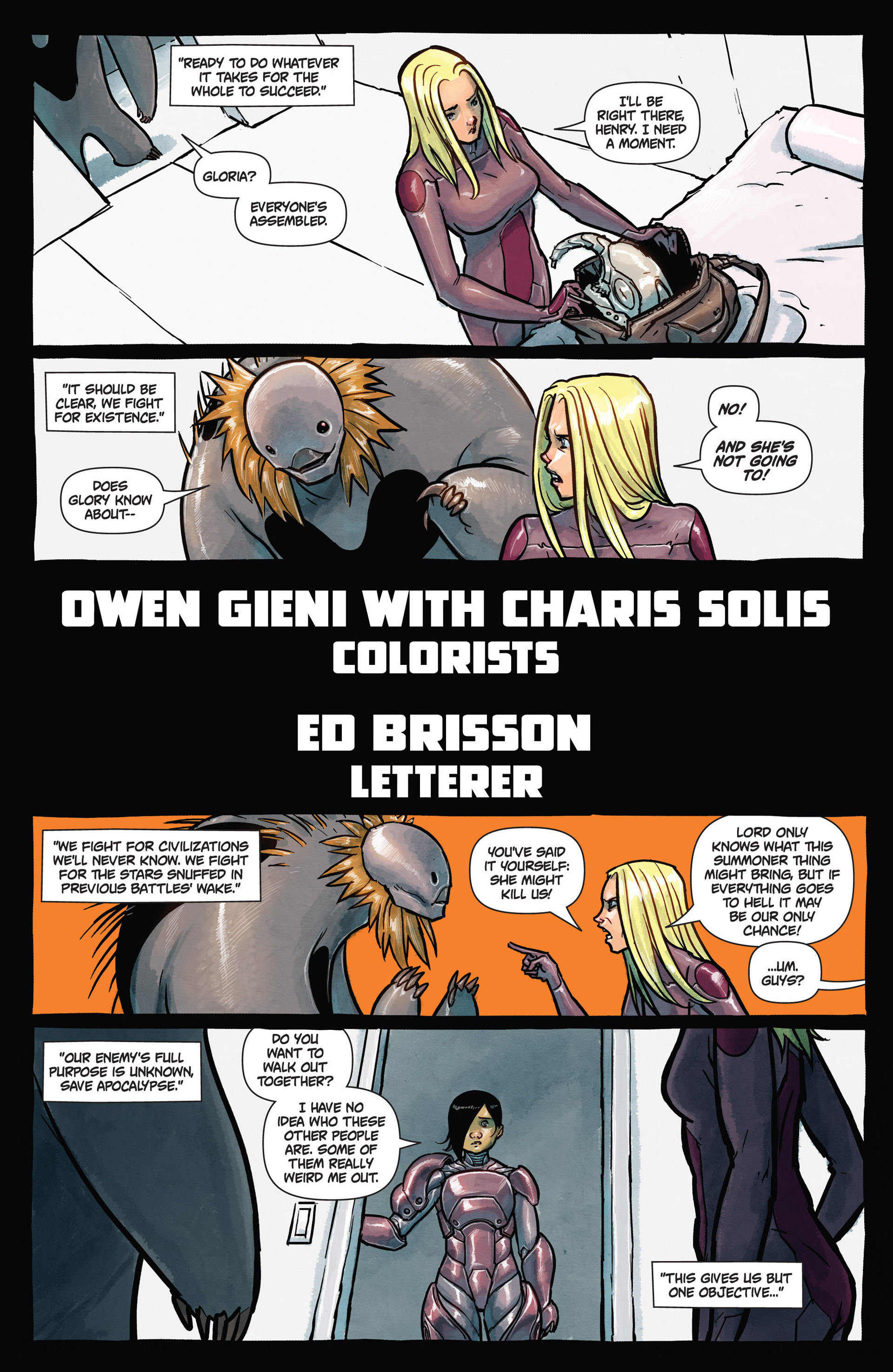 Read online Glory comic -  Issue #33 - 5