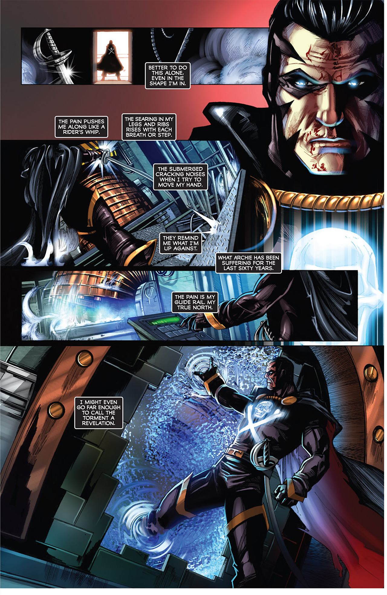 Read online Black Terror (2008) comic -  Issue #7 - 21