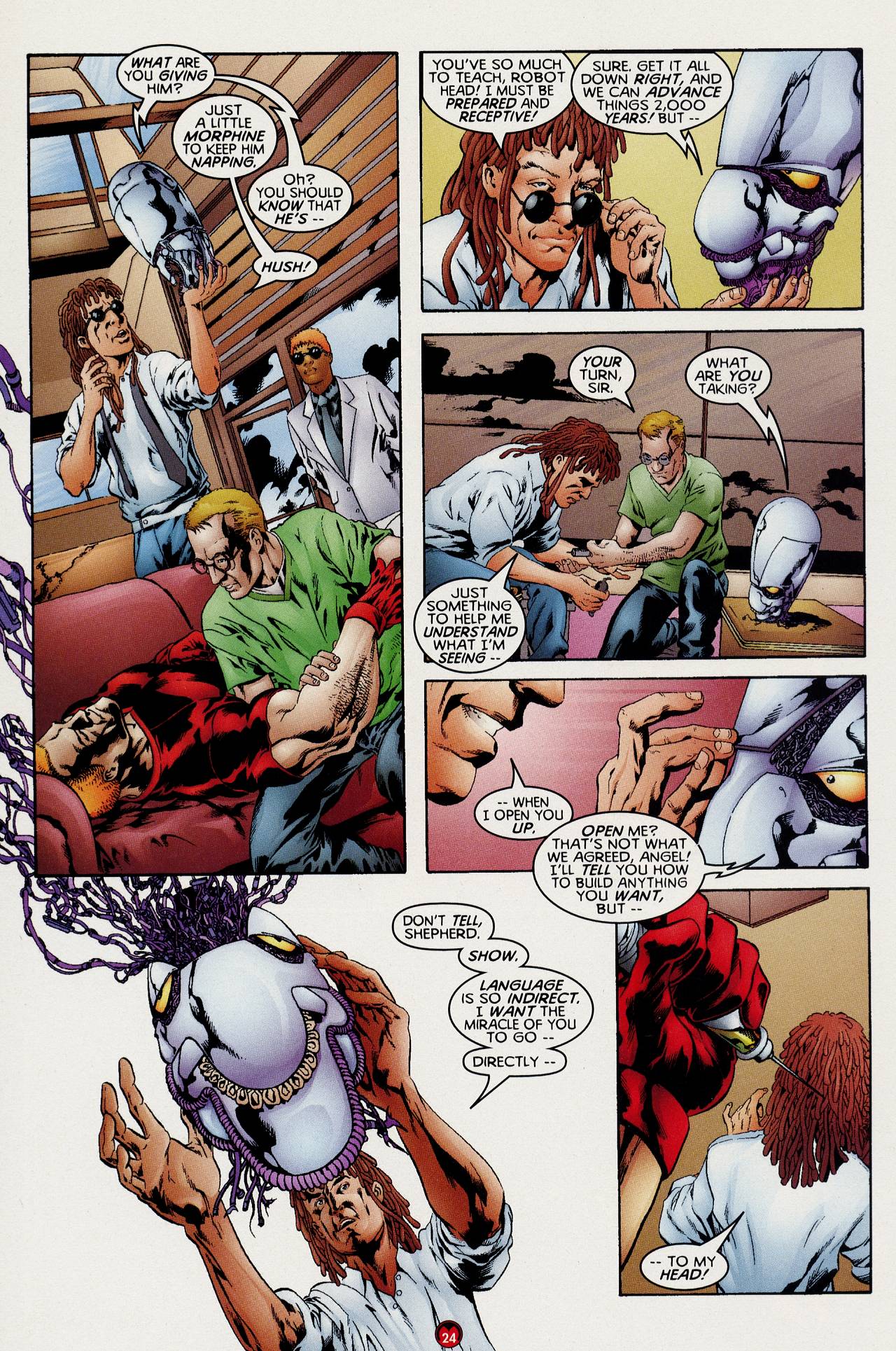 Read online Magnus Robot Fighter (1997) comic -  Issue #3 - 19