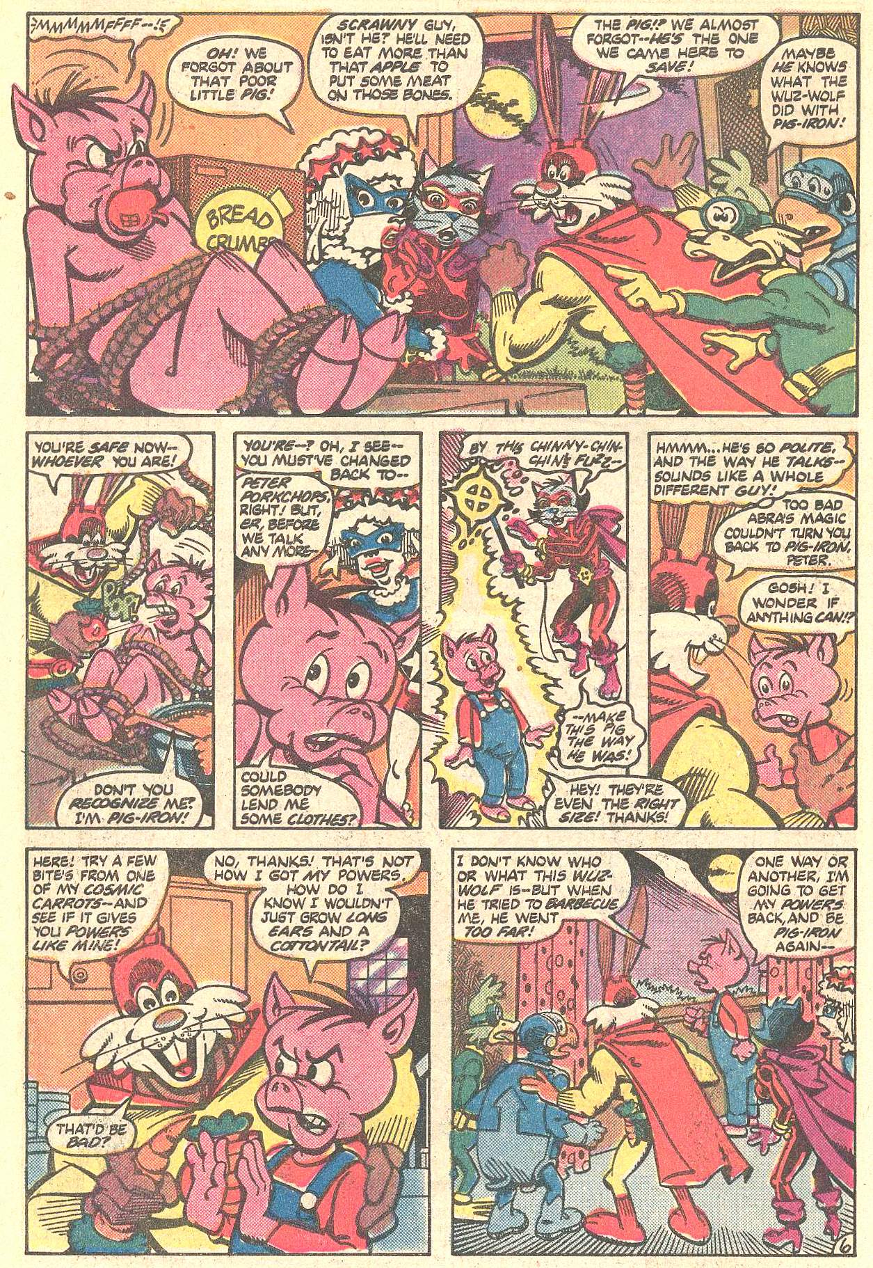 Read online Captain Carrot and His Amazing Zoo Crew! comic -  Issue #11 - 7