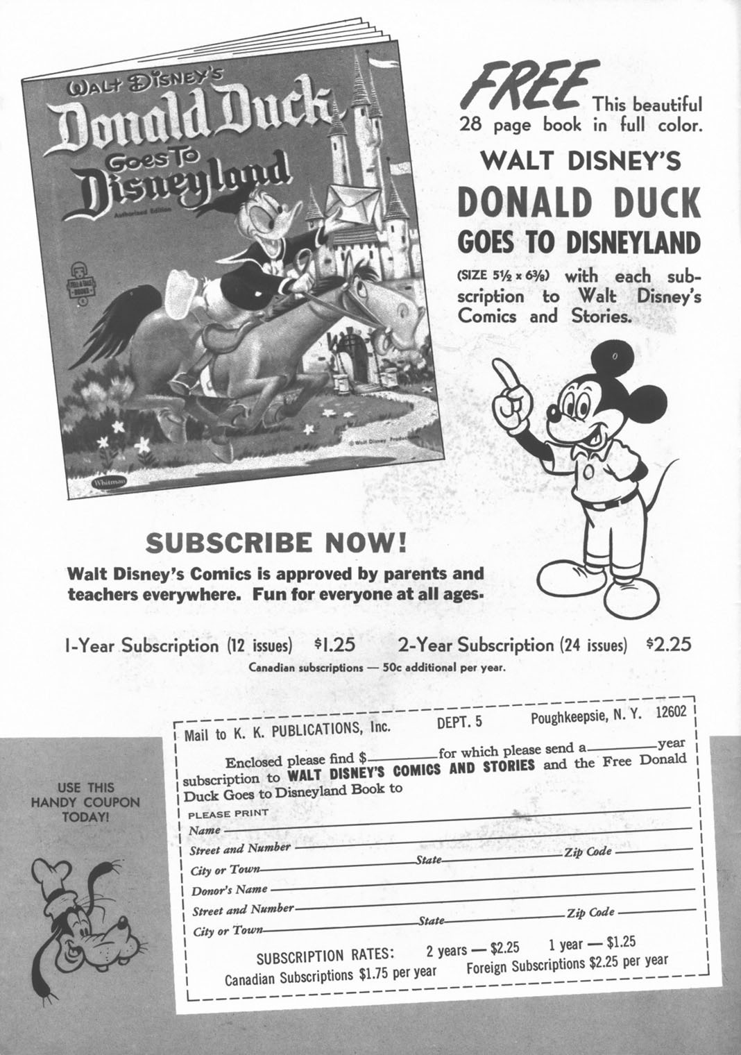 Read online Walt Disney's Comics and Stories comic -  Issue #320 - 2