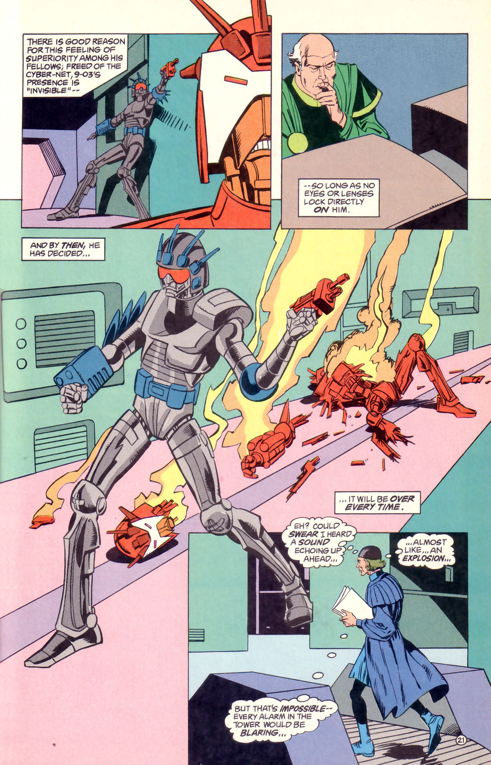 Read online Electric Warrior comic -  Issue #6 - 22