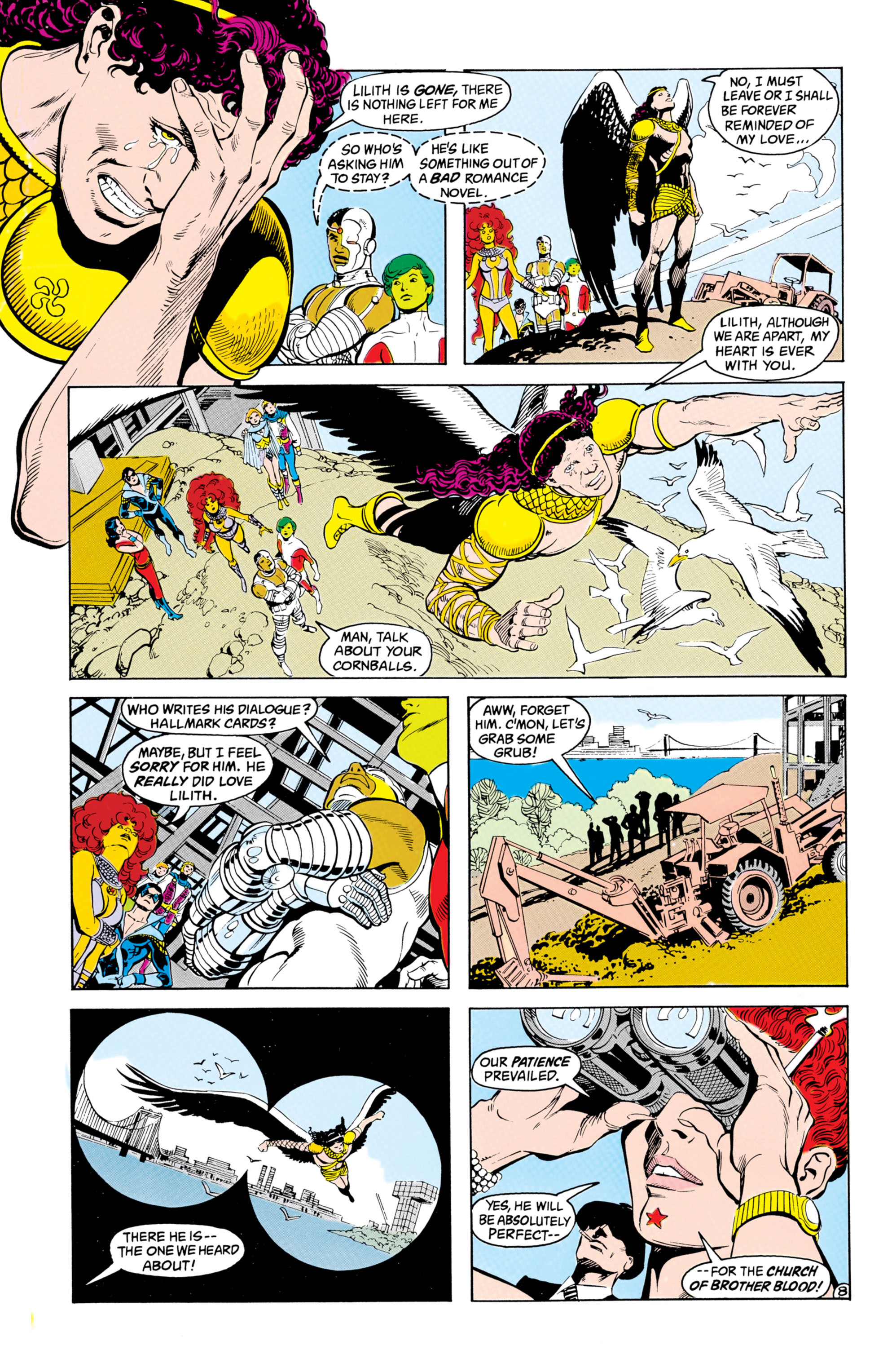 Read online The New Teen Titans (1984) comic -  Issue #10 - 9