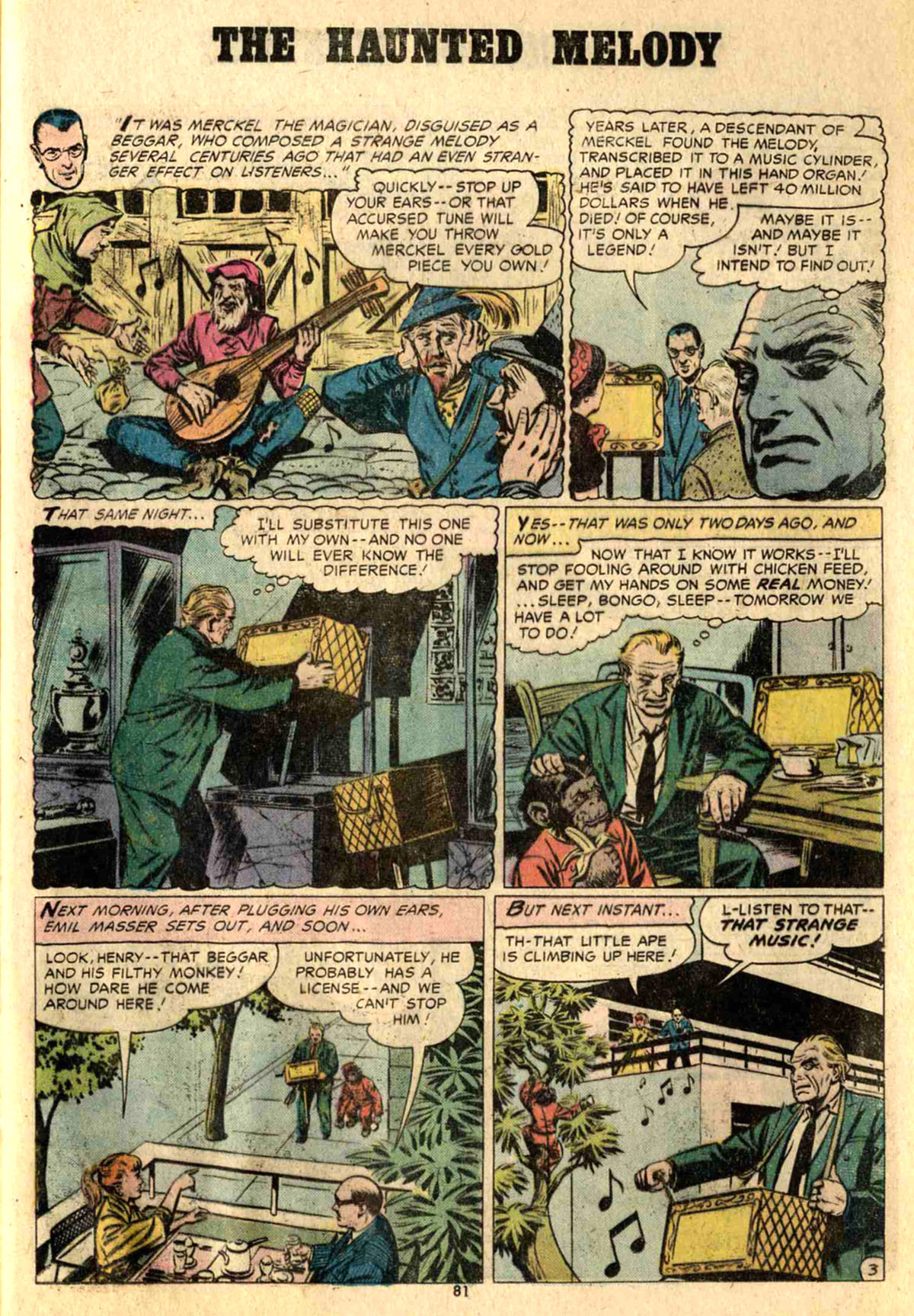 Read online House of Mystery (1951) comic -  Issue #226 - 81