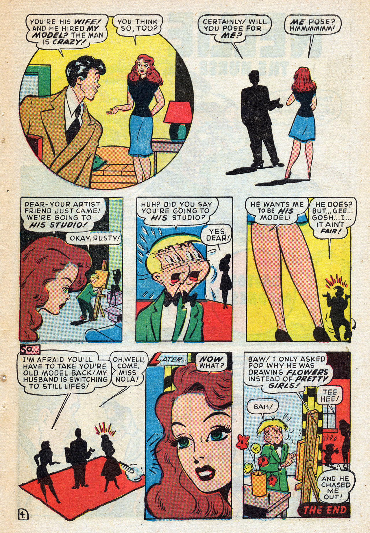 Read online Nellie The Nurse (1945) comic -  Issue #14 - 41