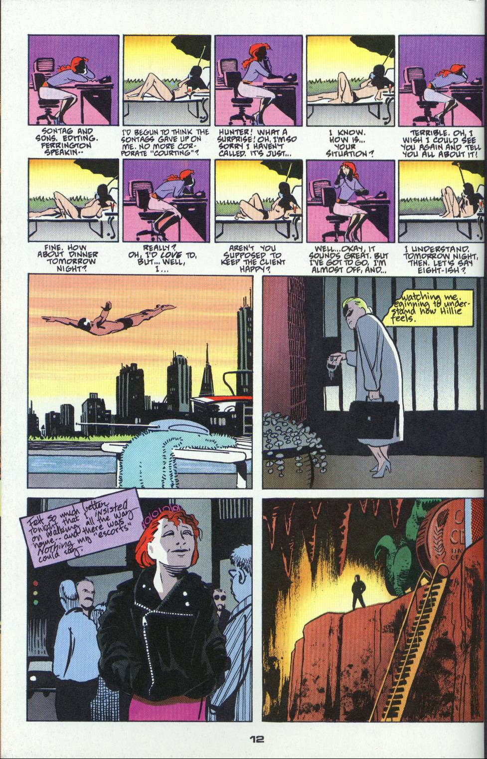 Read online Batman/Grendel comic -  Issue #2 - 14