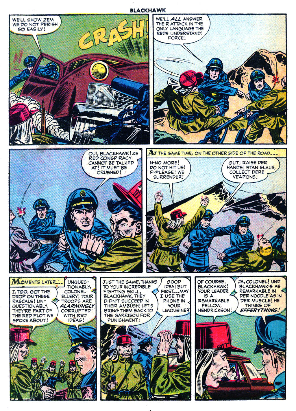 Read online Blackhawk (1957) comic -  Issue #107 - 22