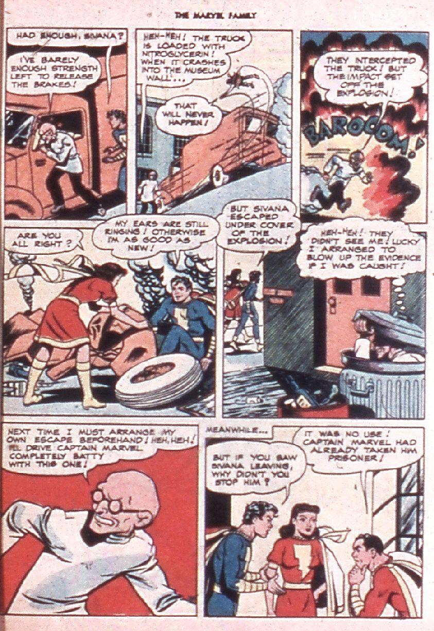 Read online The Marvel Family comic -  Issue #28 - 9
