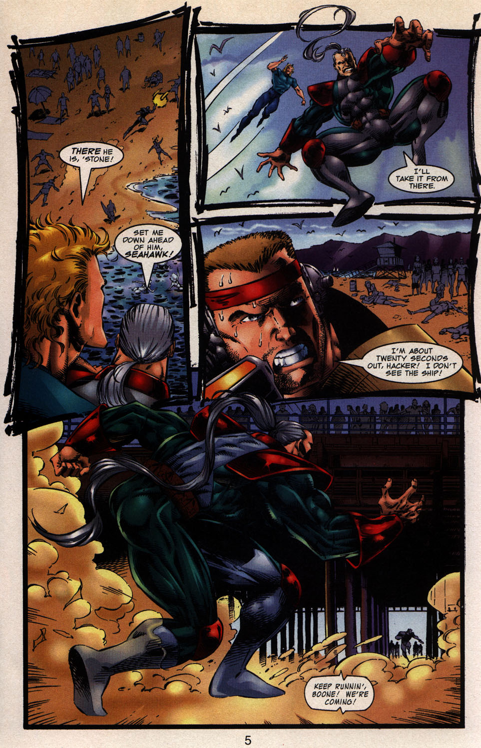 Read online Brigade (1993) comic -  Issue #14 - 7