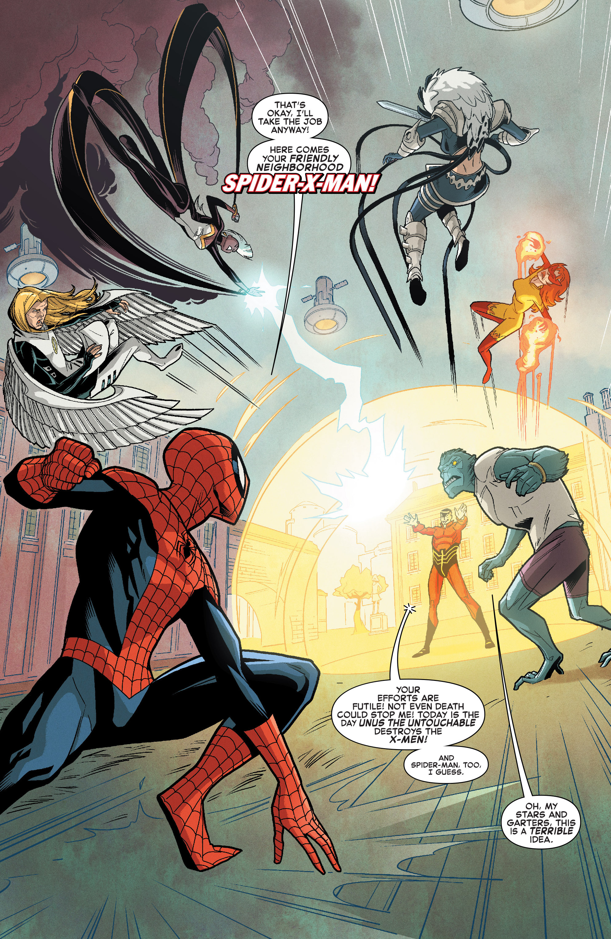 Read online Spider-Man & the X-Men comic -  Issue #1 - 4