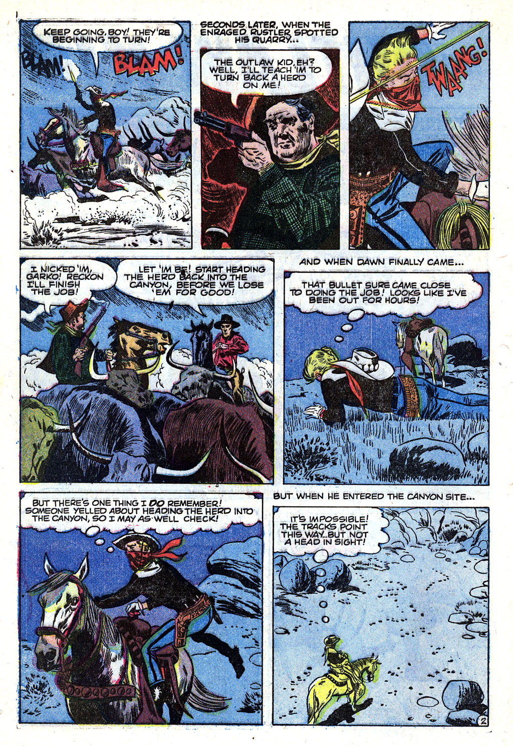 Read online The Outlaw Kid (1954) comic -  Issue #4 - 28