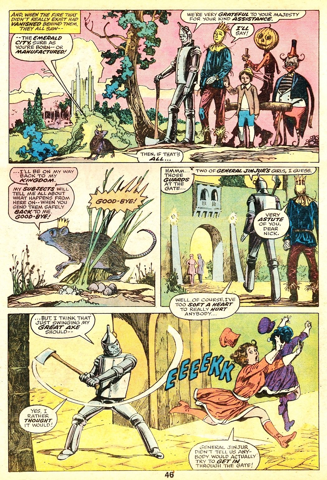 Read online Marvel Treasury of Oz featuring the Marvelous Land of Oz comic -  Issue # Full - 45