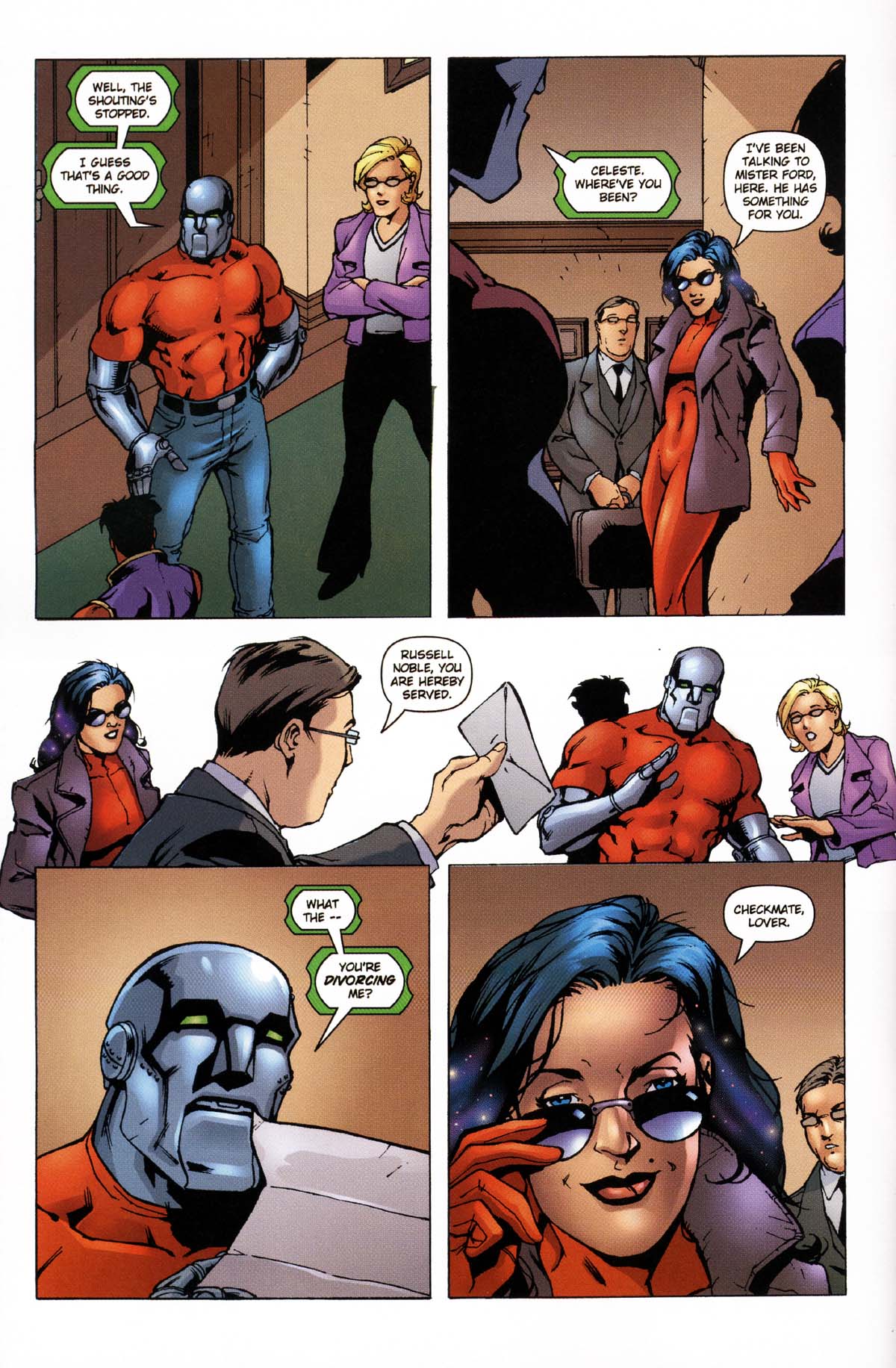 Read online Noble Causes: Family Secrets comic -  Issue #4 - 12