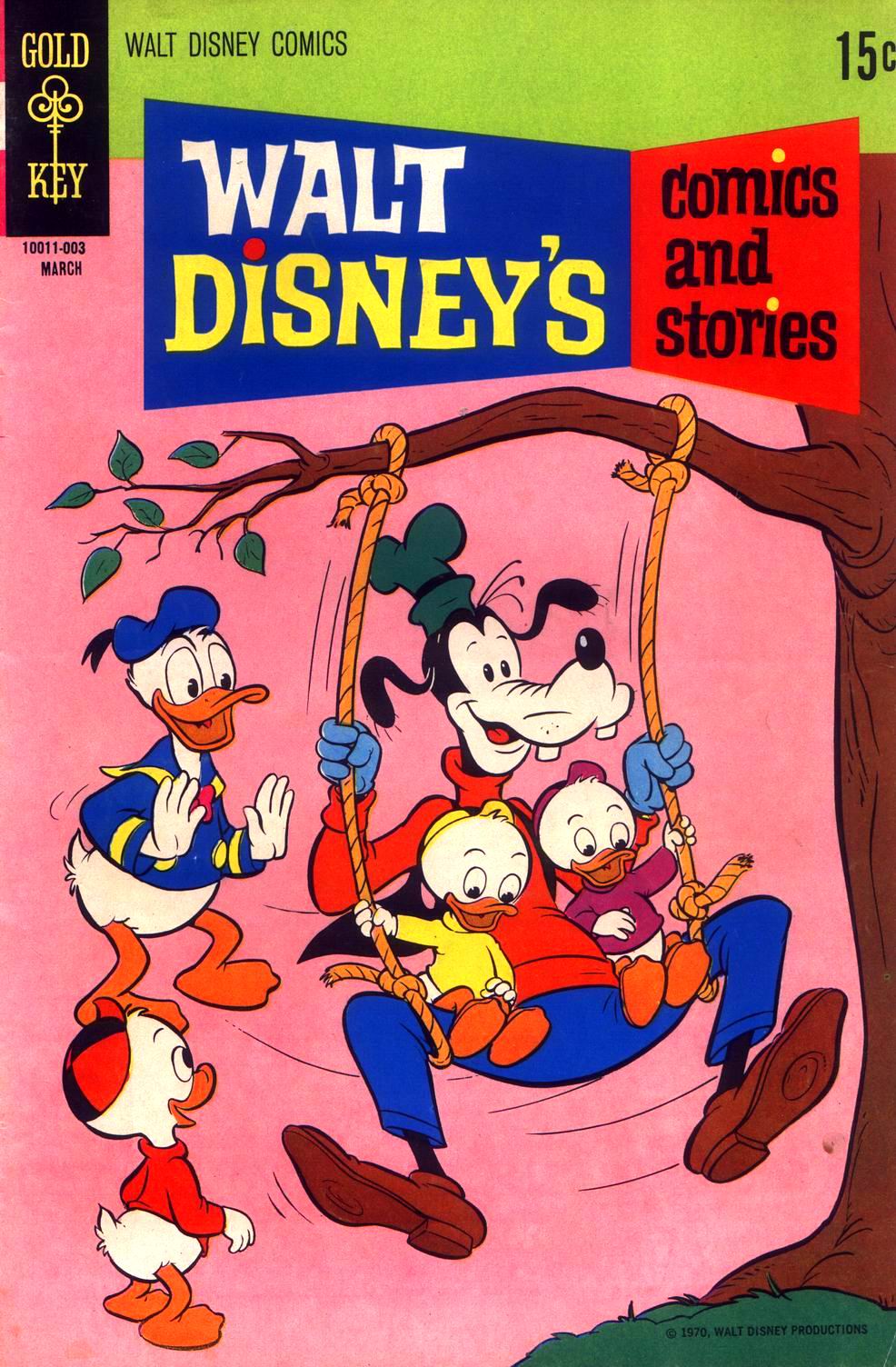 Read online Walt Disney's Comics and Stories comic -  Issue #354 - 2