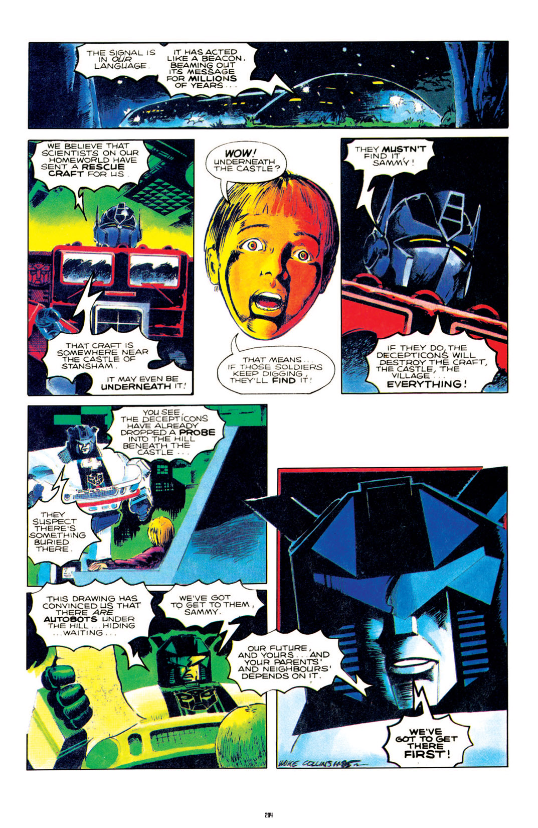 Read online The Transformers Classics comic -  Issue # TPB 3 - 205