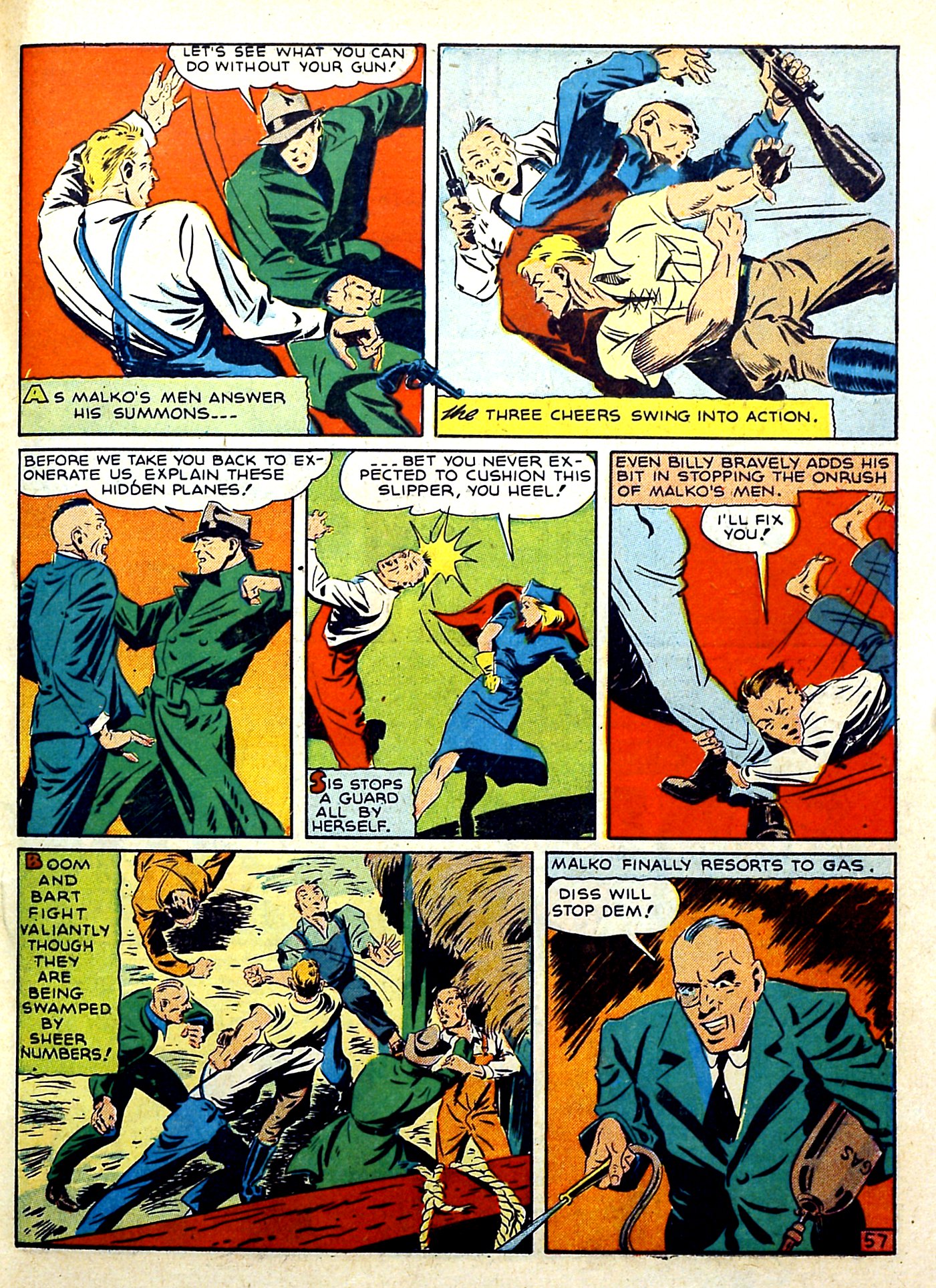 Read online Our Flag Comics comic -  Issue #4 - 59