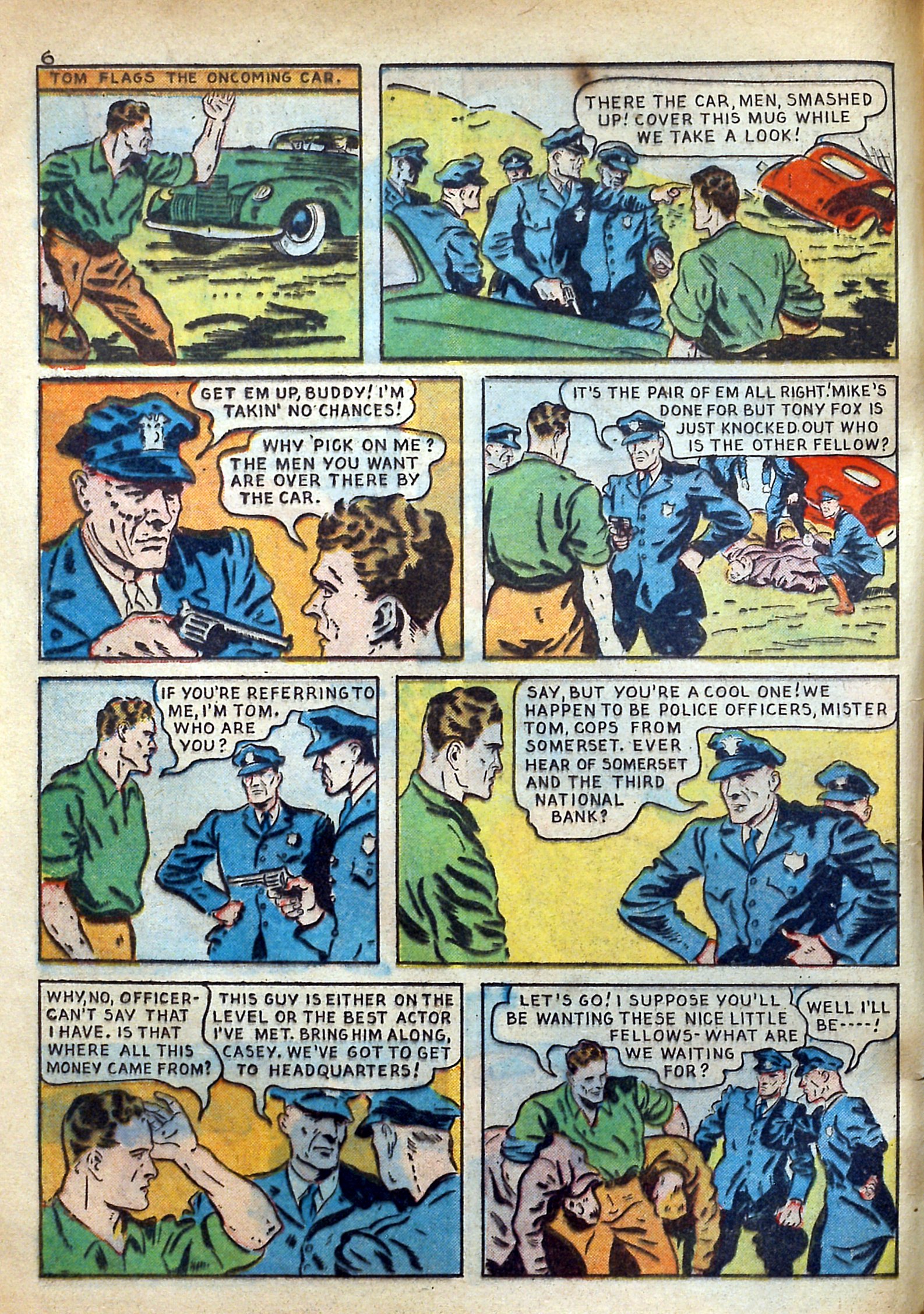 Read online Cyclone Comics comic -  Issue #1 - 8