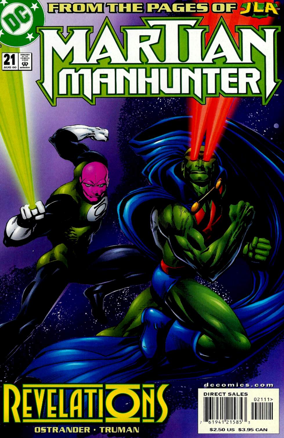 Read online Martian Manhunter (1998) comic -  Issue #21 - 1