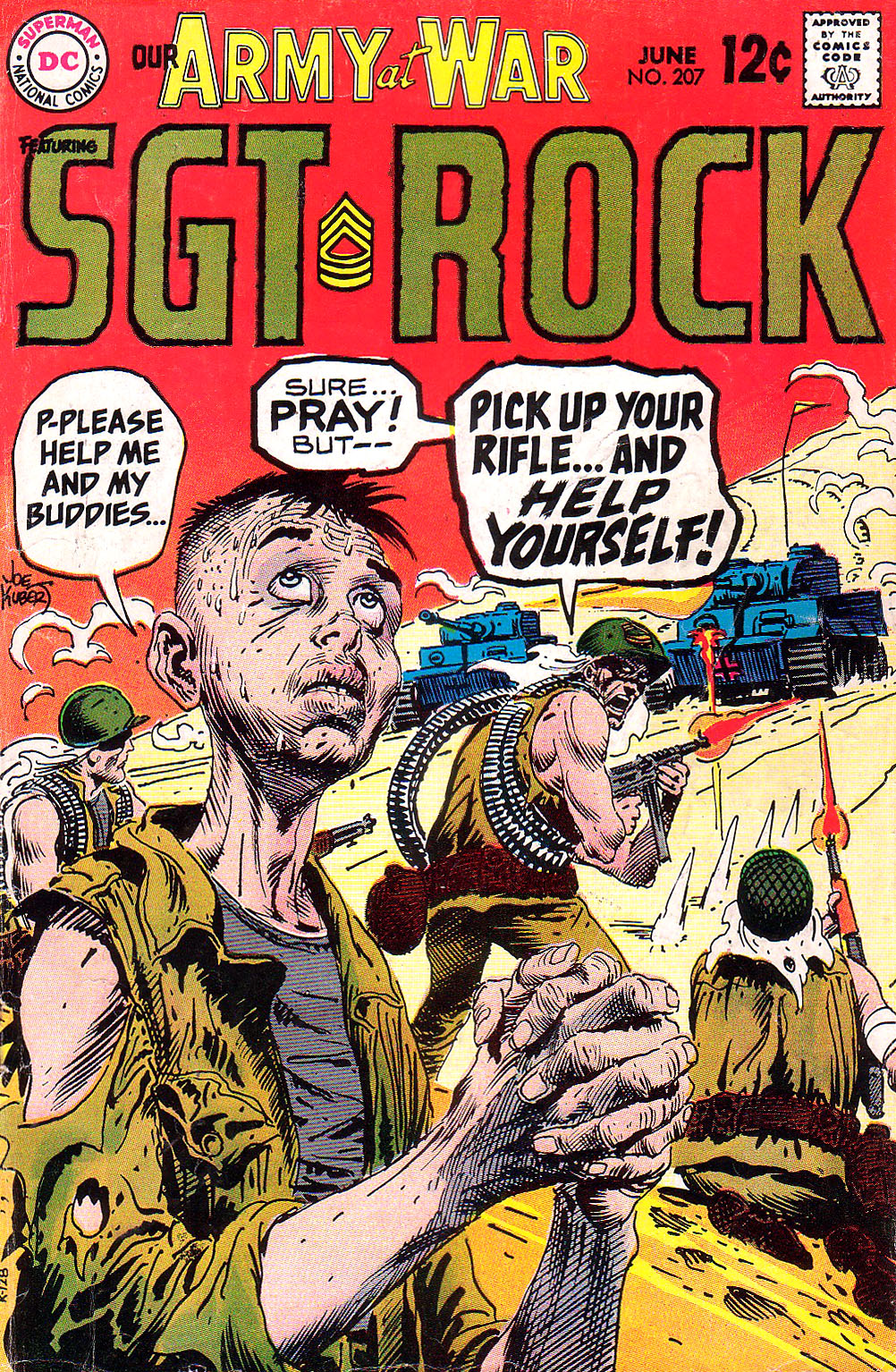 Read online Our Army at War (1952) comic -  Issue #207 - 1