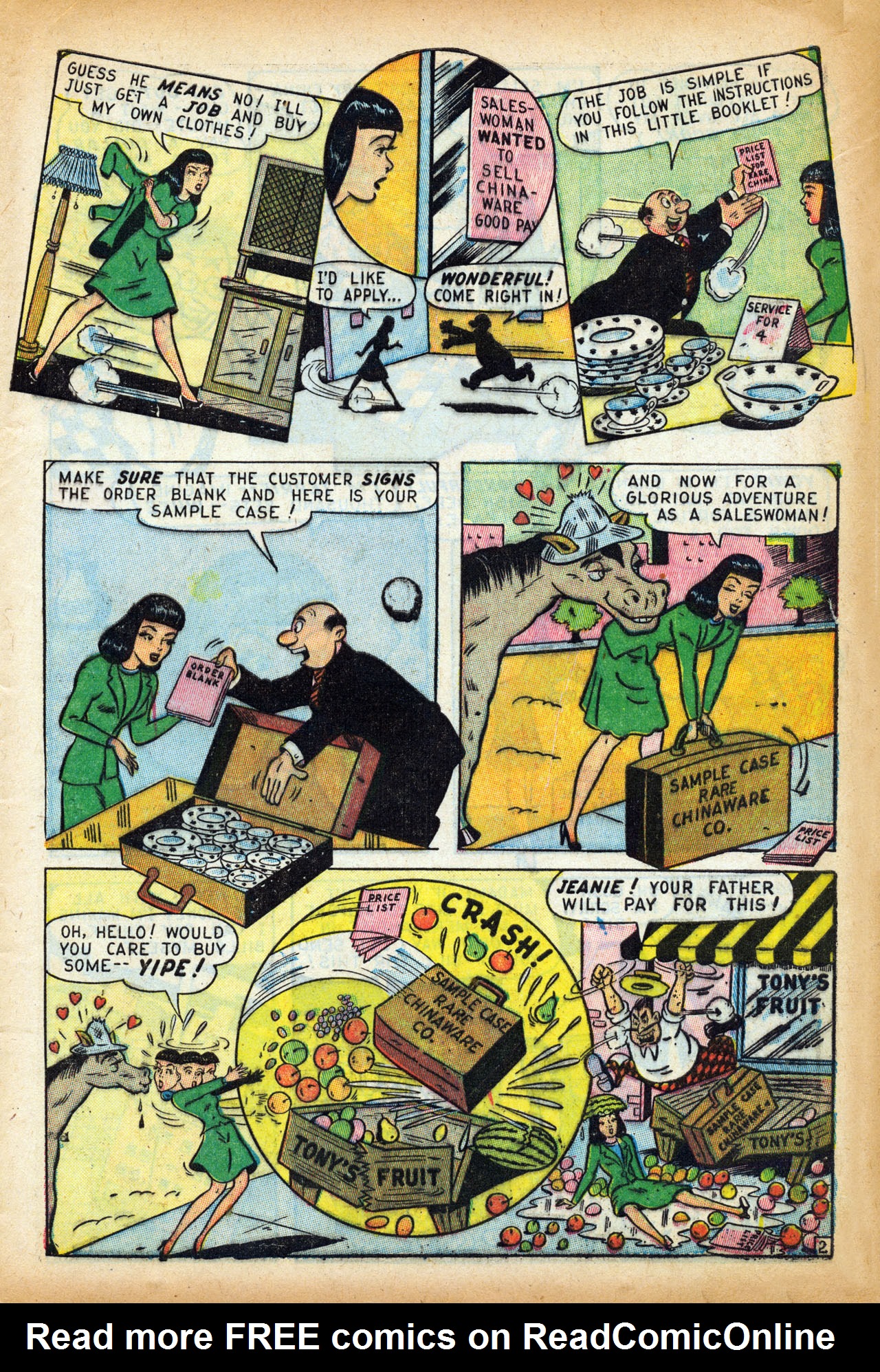 Read online Jeanie Comics comic -  Issue #13 - 13