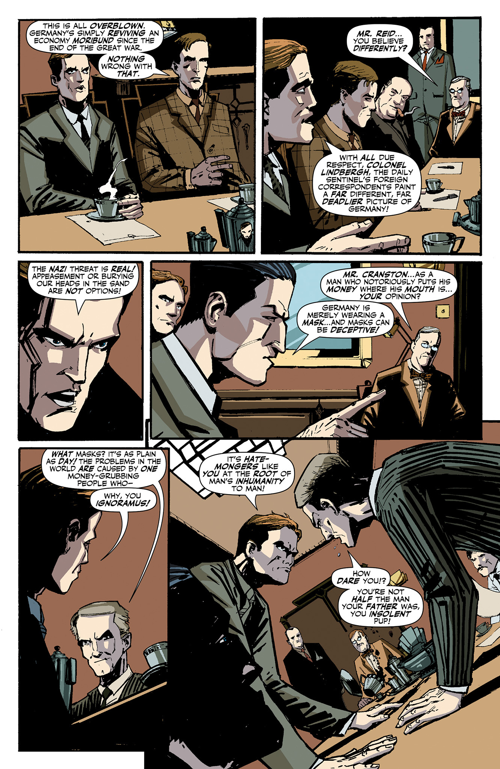 Read online The Shadow/Green Hornet: Dark Nights comic -  Issue #1 - 12