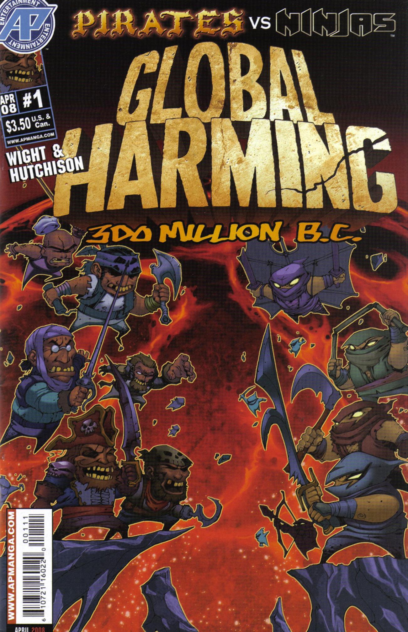 Read online Pirates vs. Ninjas: Global Harming comic -  Issue # Full - 1