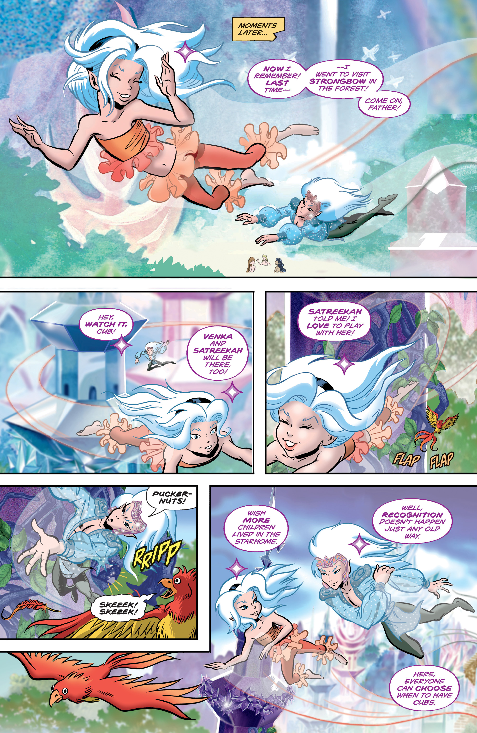 Read online Elfquest: Stargazer's Hunt comic -  Issue #1 - 11