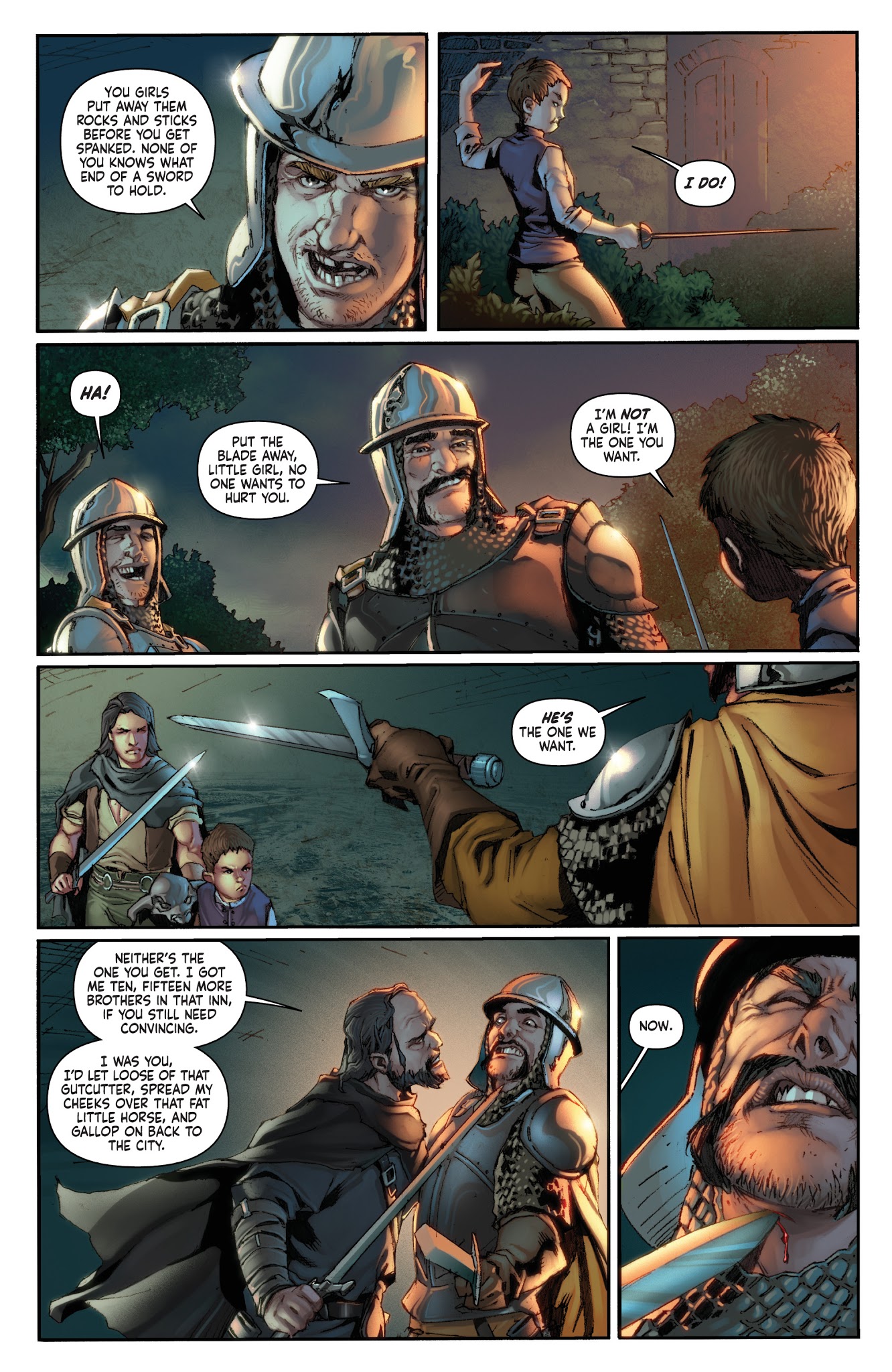 Read online A Clash of Kings comic -  Issue #4 - 12