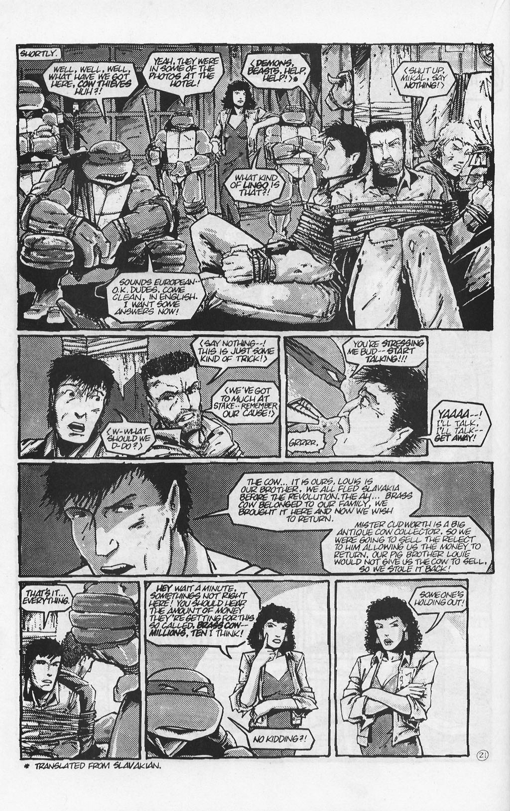 Teenage Mutant Ninja Turtles (1984) Issue #14 #14 - English 24