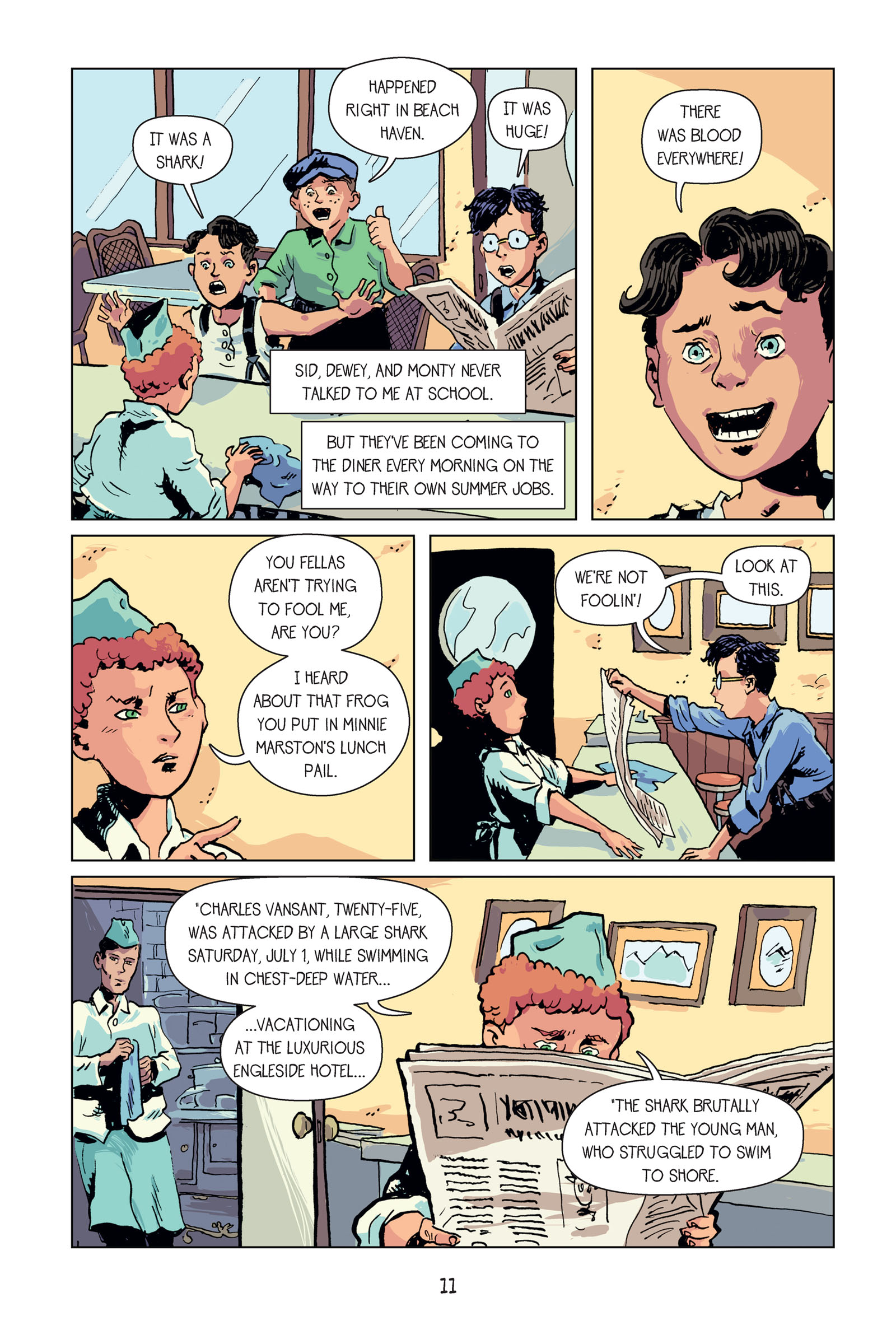 Read online I Survived comic -  Issue # TPB 2 (Part 1) - 14