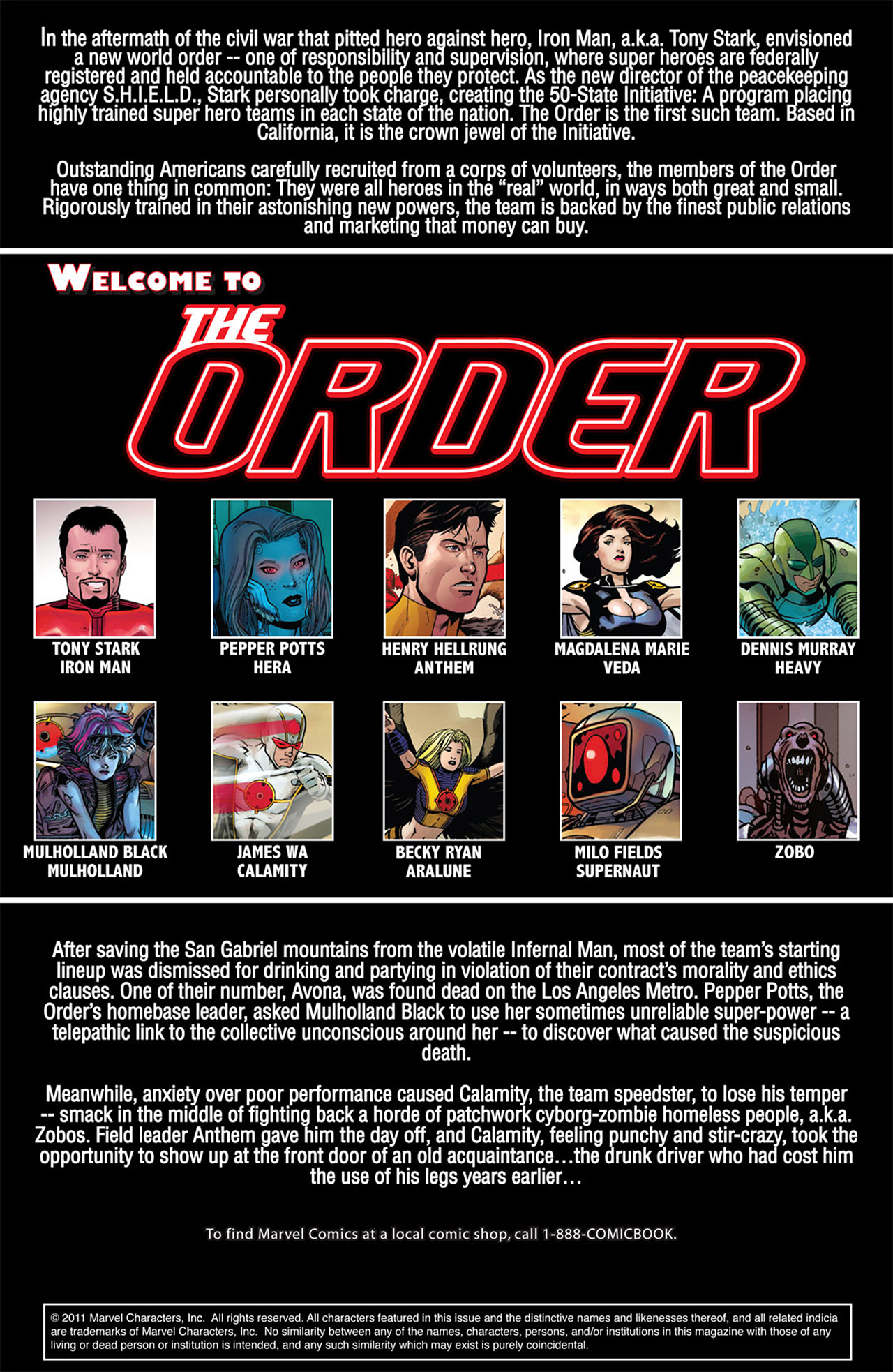 Read online The Order (2007) comic -  Issue #4 - 2