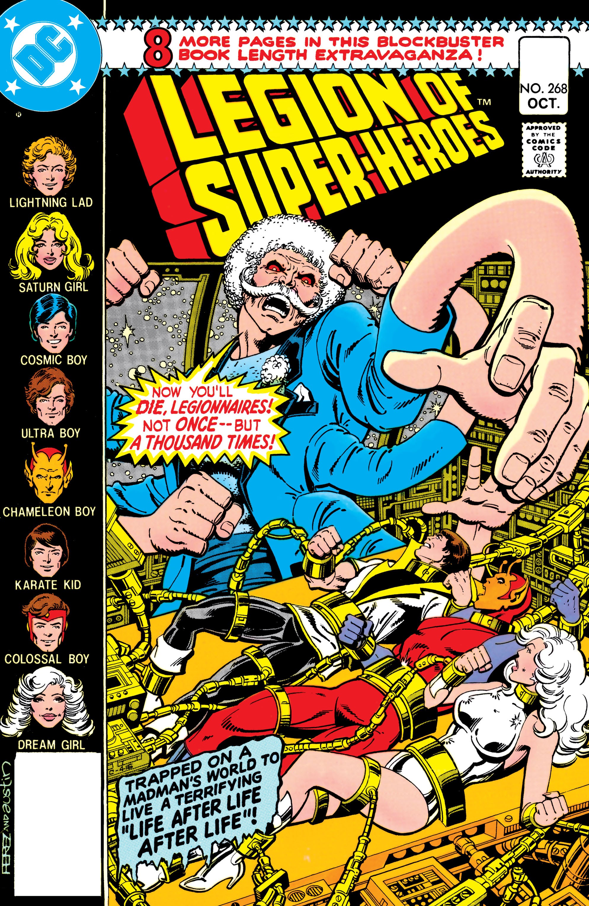 Read online Legion of Super-Heroes (1980) comic -  Issue #268 - 1