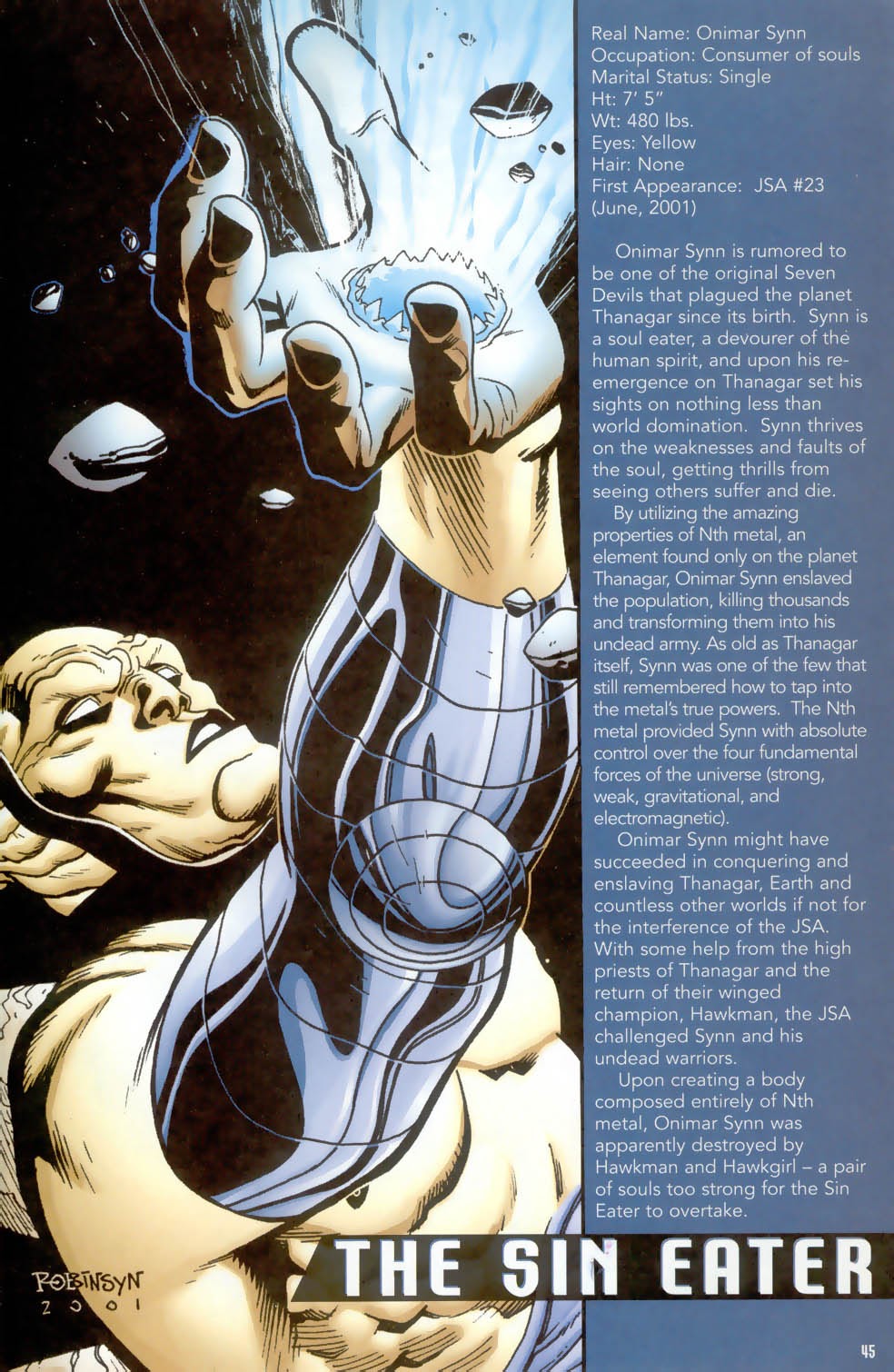 Read online JSA Secret Files comic -  Issue #2 - 43