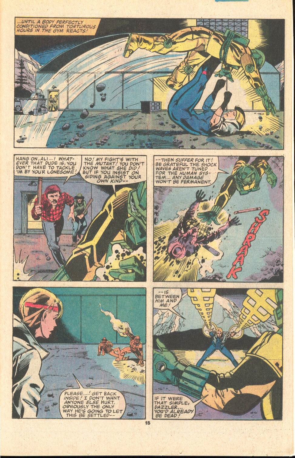 Read online Dazzler (1981) comic -  Issue #39 - 16