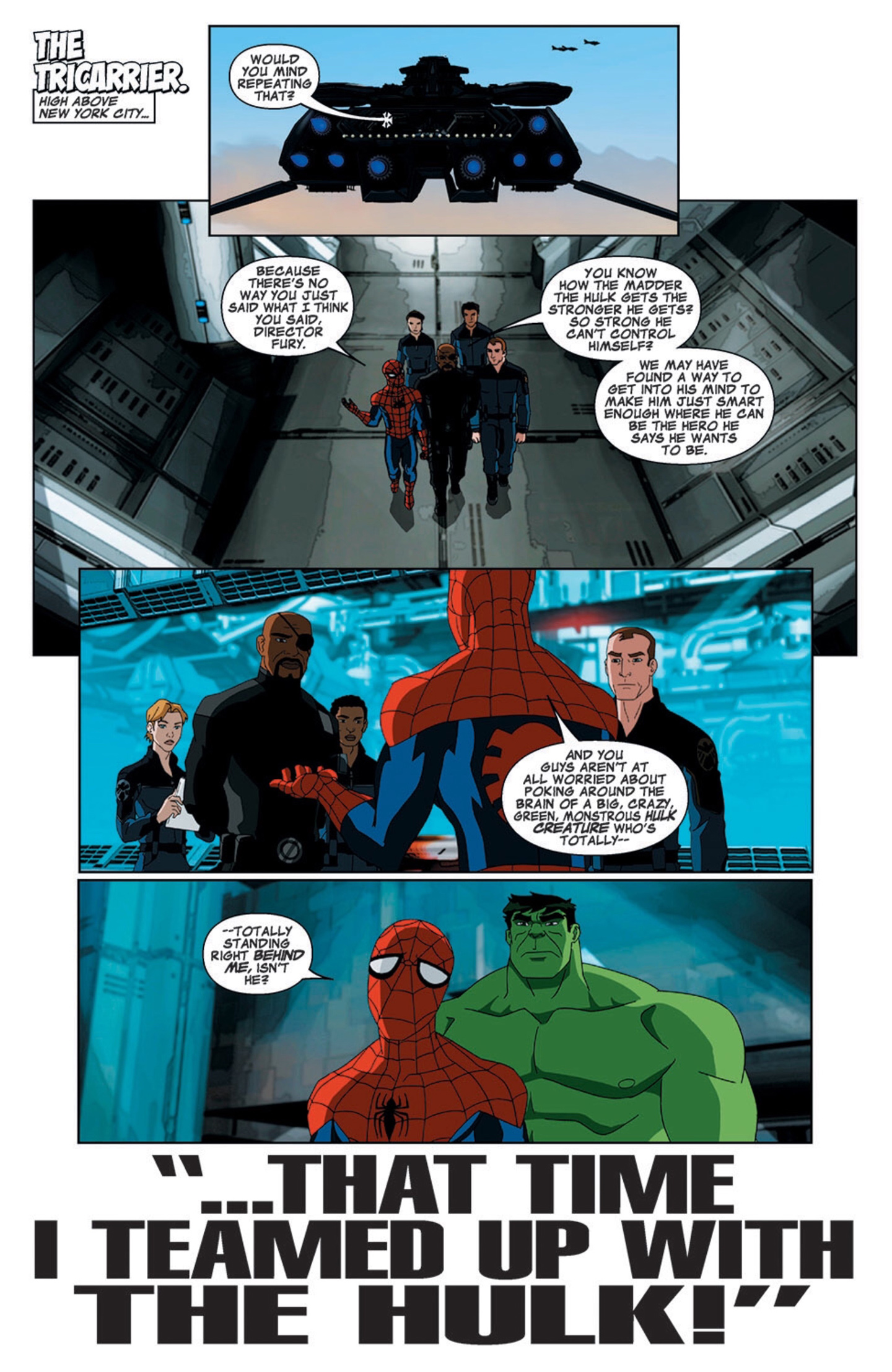 Read online Marvel Universe Ultimate Spider-Man: Web Warriors comic -  Issue #6 - 3