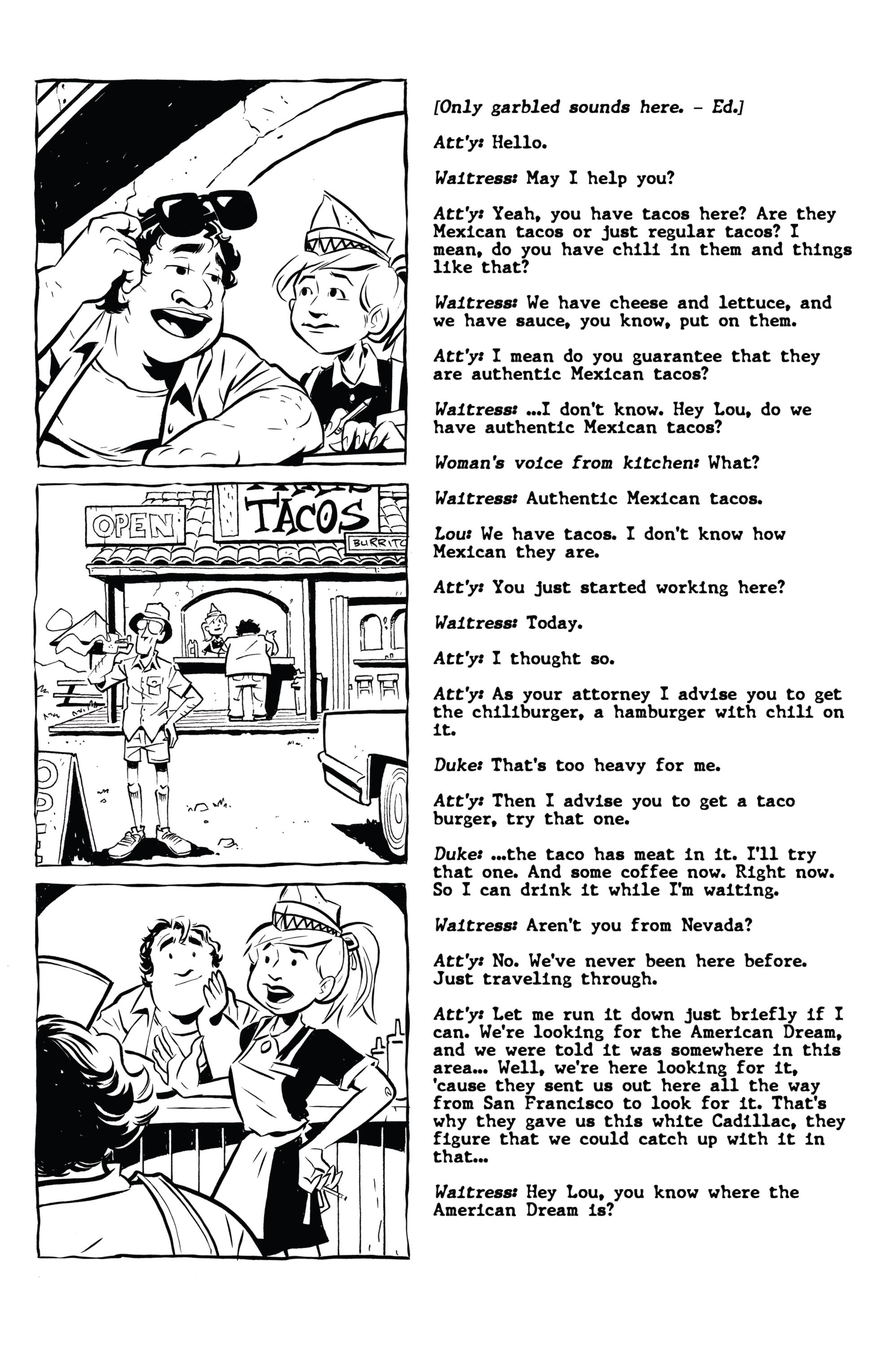 Read online Hunter S. Thompson's Fear and Loathing in Las Vegas comic -  Issue #4 - 19