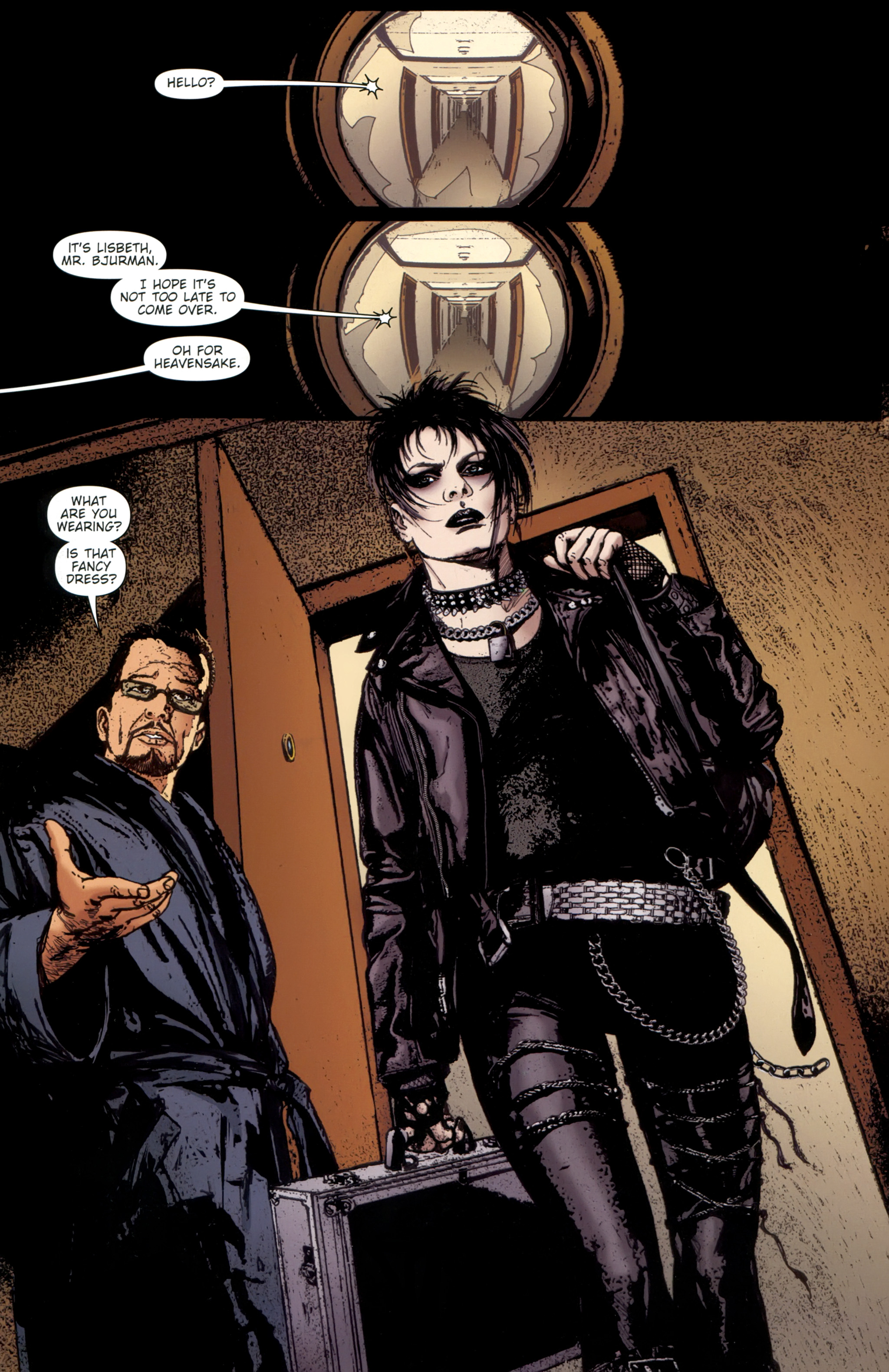 Read online The Girl With the Dragon Tattoo comic -  Issue # TPB 1 - 140