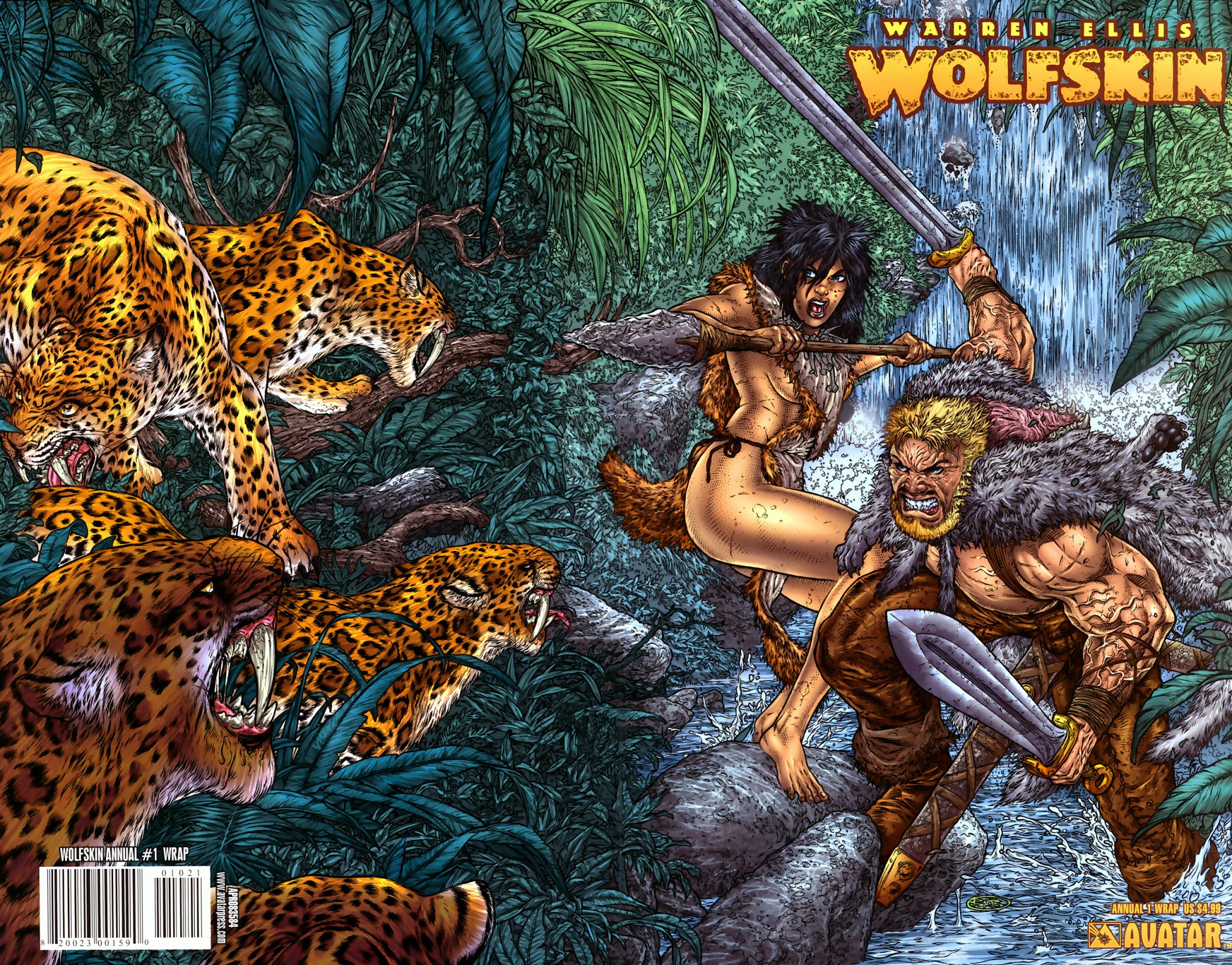 Read online Warren Ellis Wolfskin comic -  Issue # _Annual 1 - 1